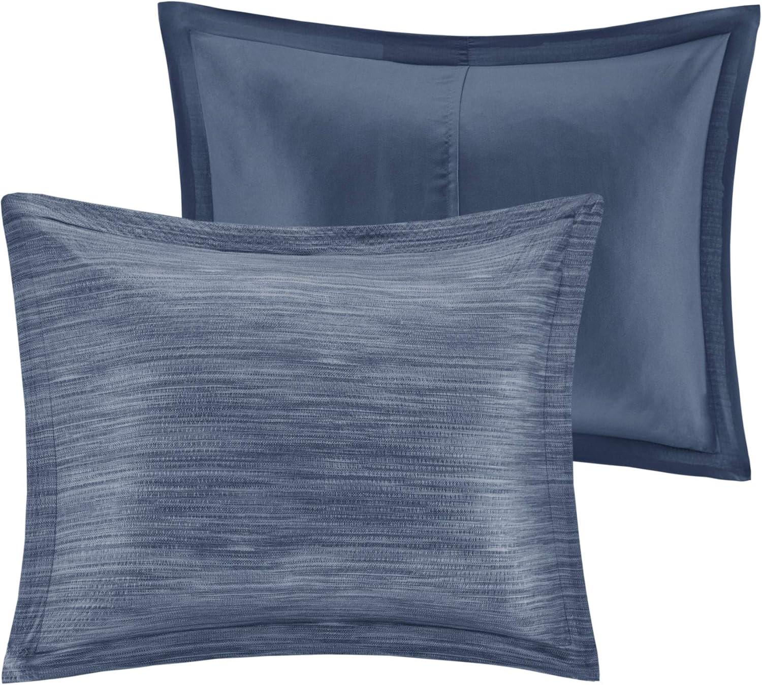 Madison Park Walter 7 Piece Printed Weave Seersucker Comforter Set