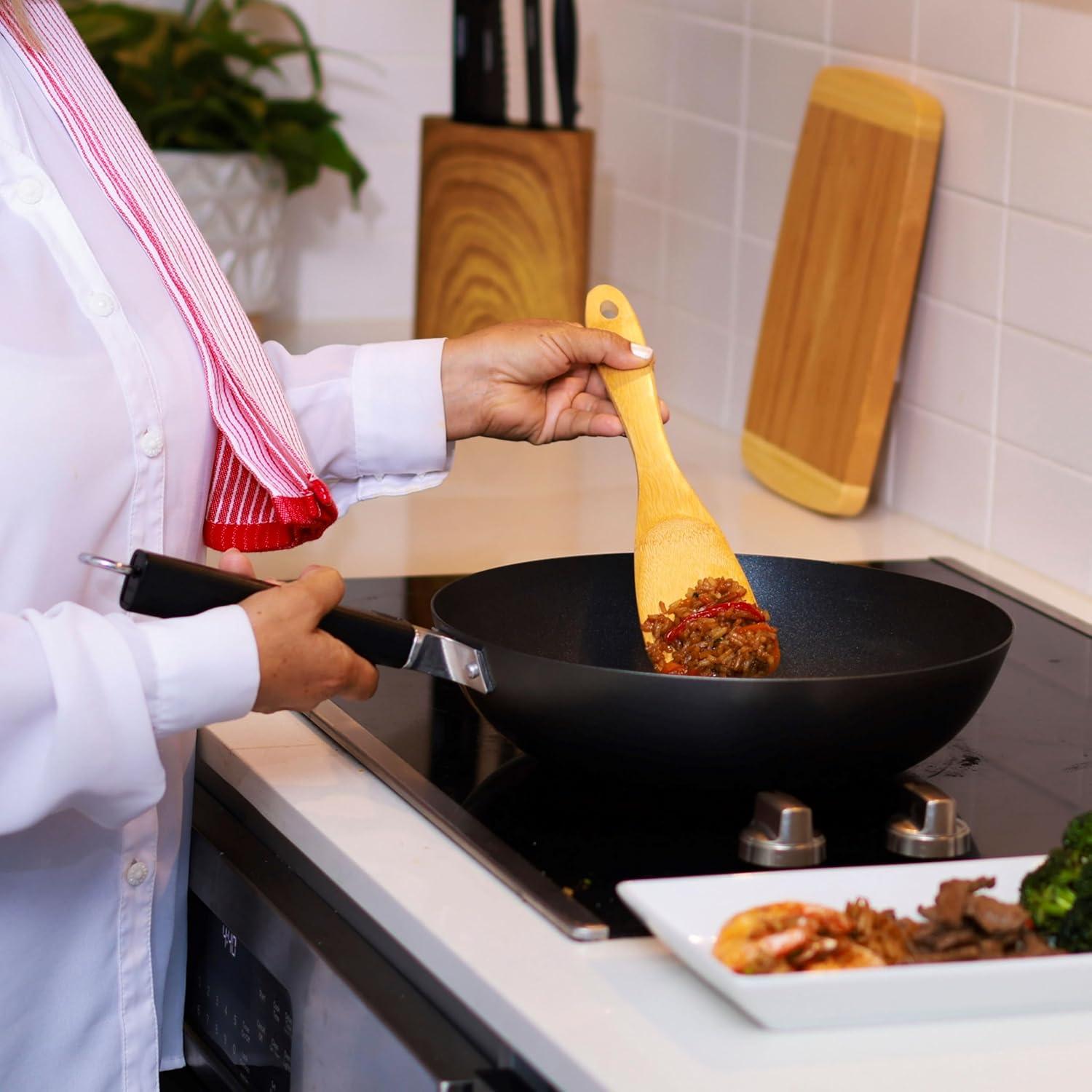 JOYCE CHEN JOYCE CHEN Enameled Cast Iron Non-Stick 12'' Frying Pan