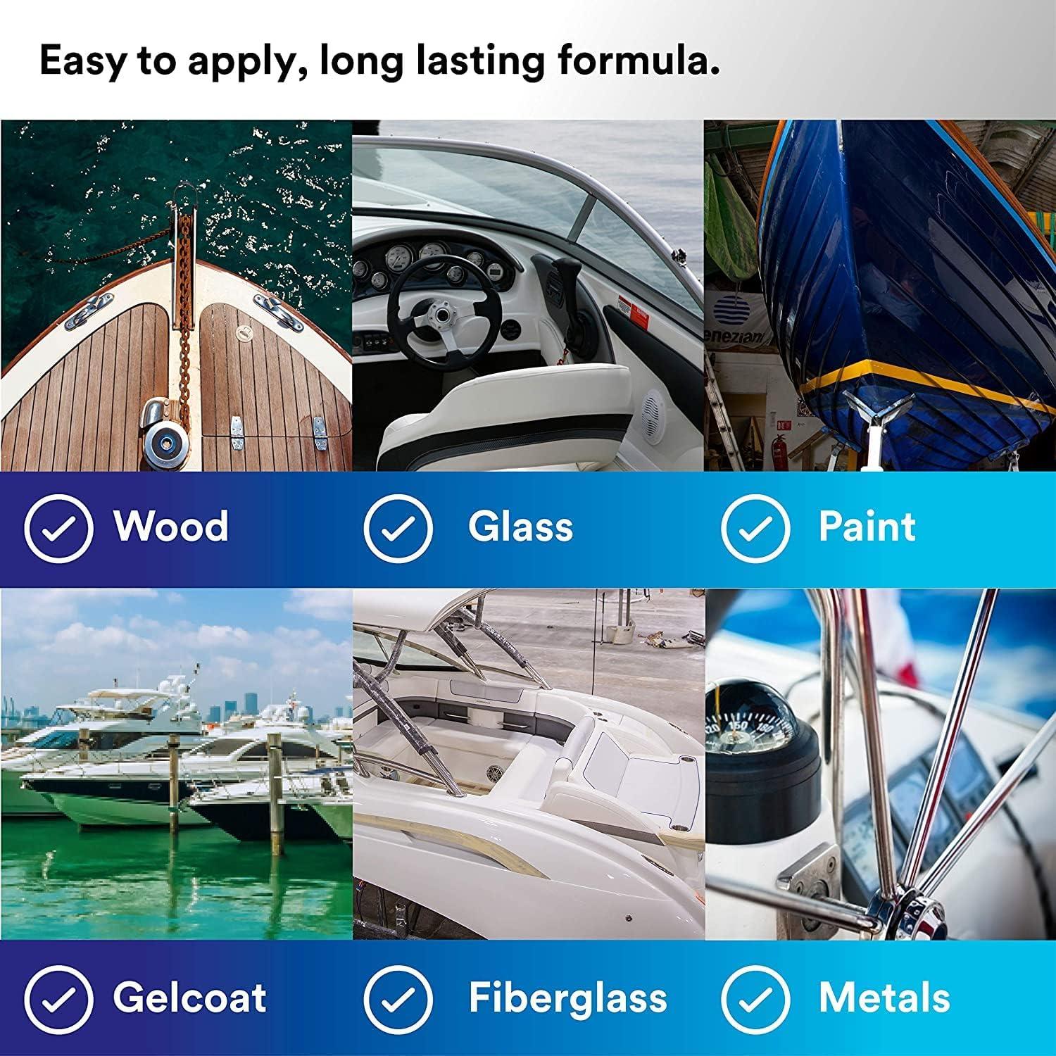 3M Marine Adhesive Sealant 5200,, White, 295 mL, 1 Cartridge, Watertight Bonging/Sealing of Gelcoat