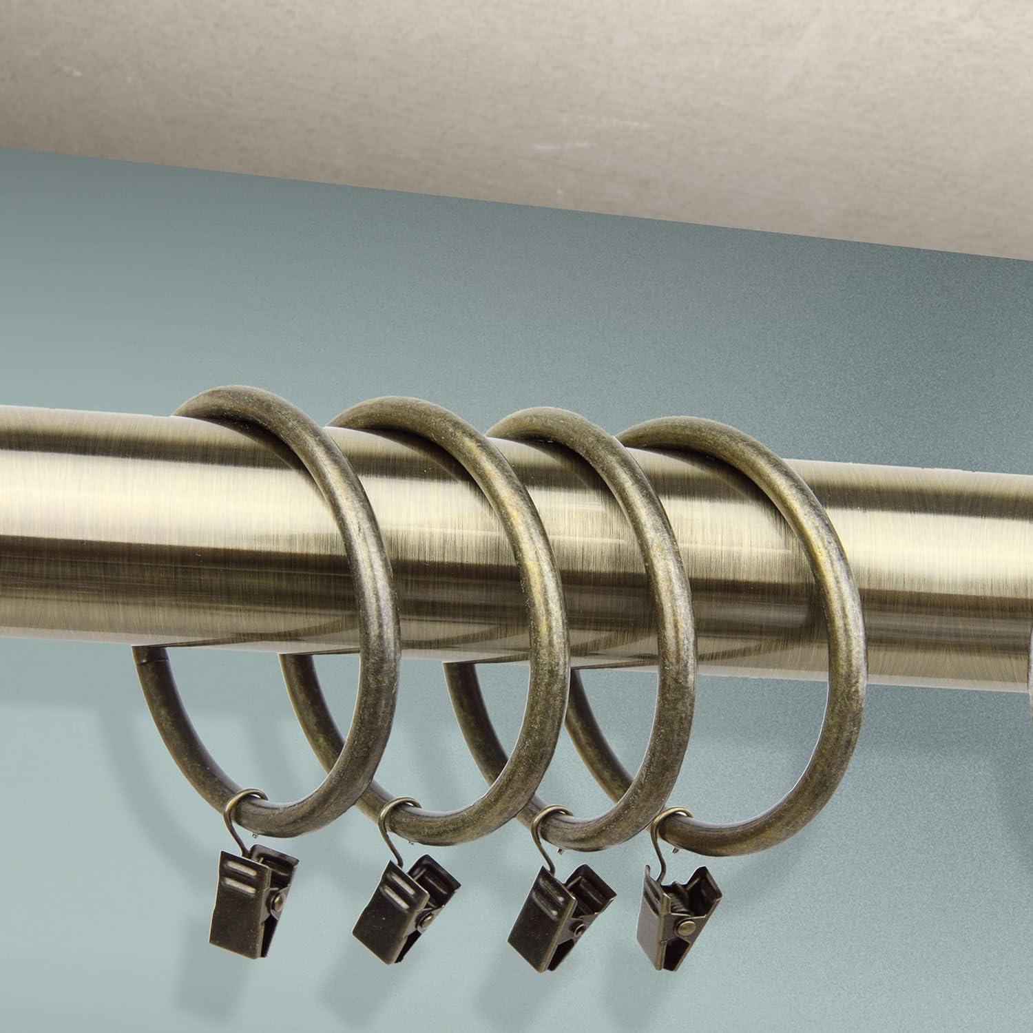 Symple Stuff Benham Steel Curtain Rings (Set of 10)