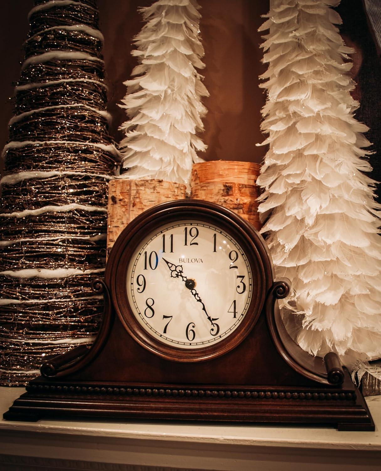 Bulova 35'' H Solid Wood