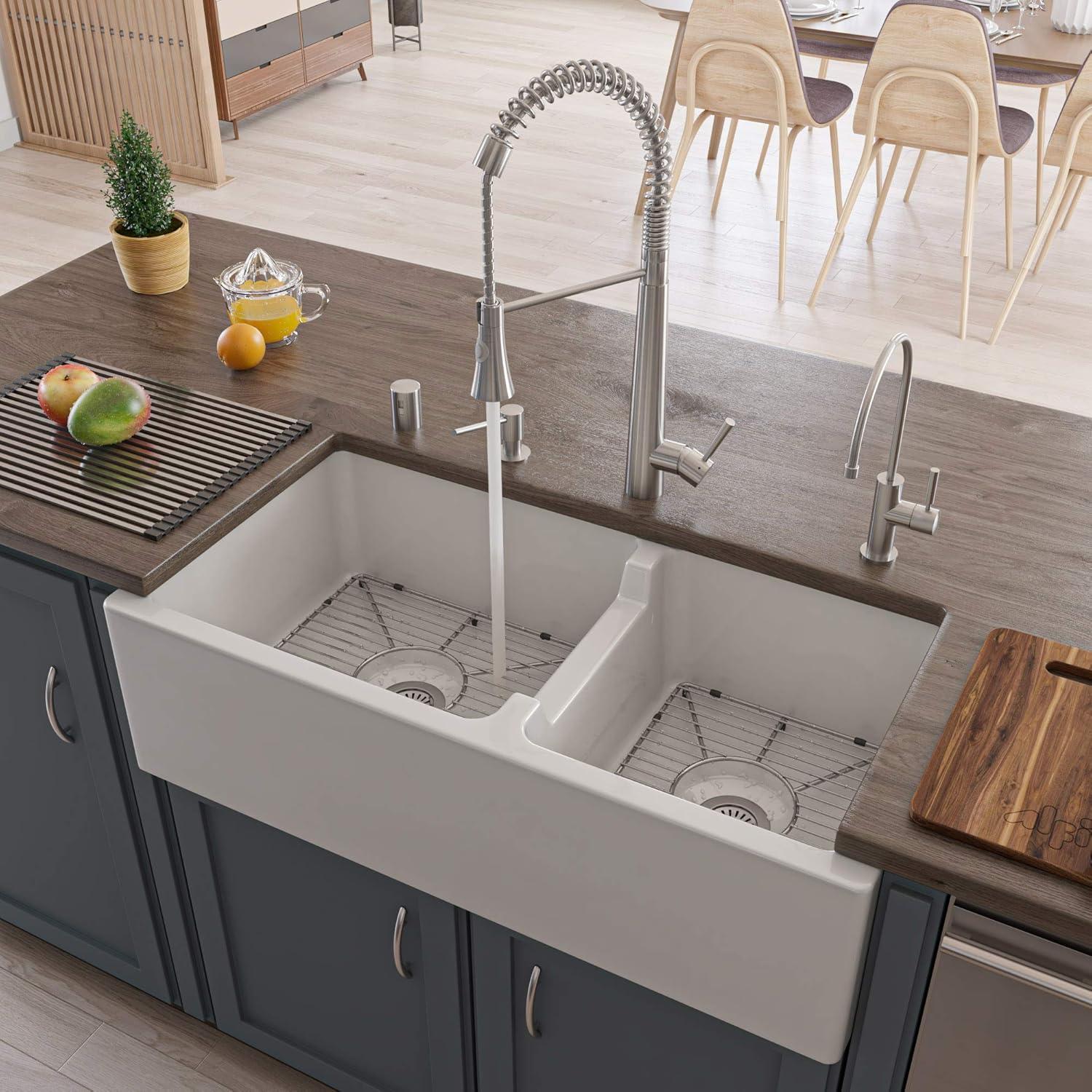 Alfi Brand LEON Pull Down Kitchen Faucet