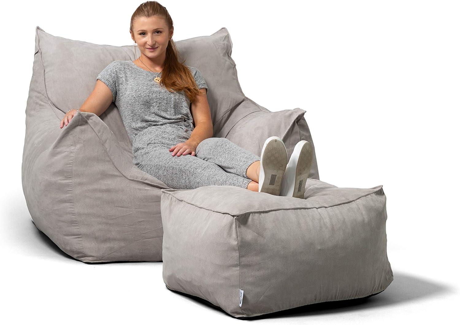 Big Joe Upholstered Pouf