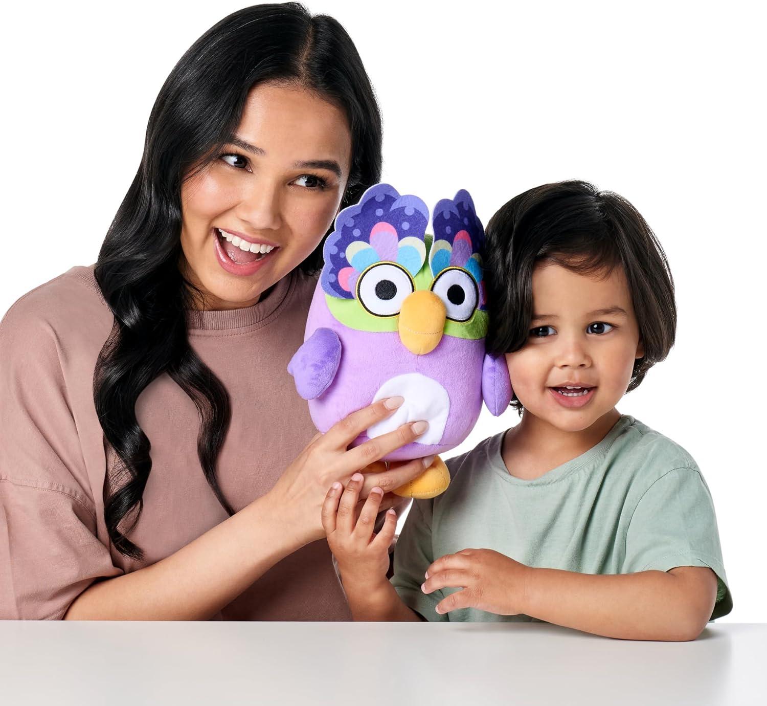 Bluey Chattermax 10" Plush with Sound Effects and Record Your Voice, Ages 3+