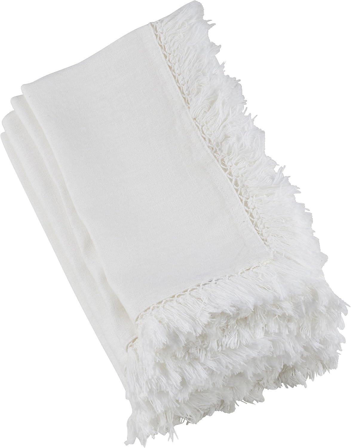 Refined Rustic Fringe Edge 20" Napkin