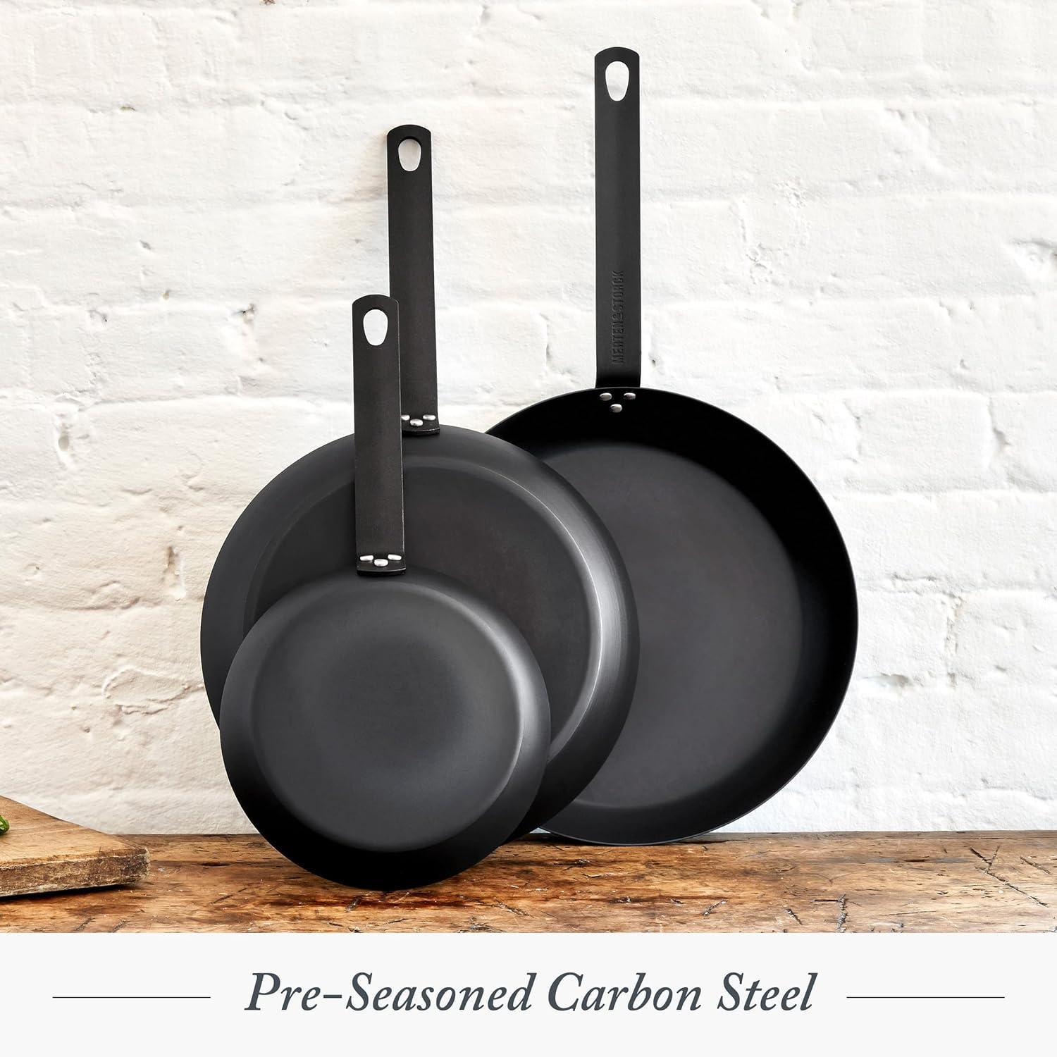 Merten & Storck Pre-Seasoned Carbon Steel