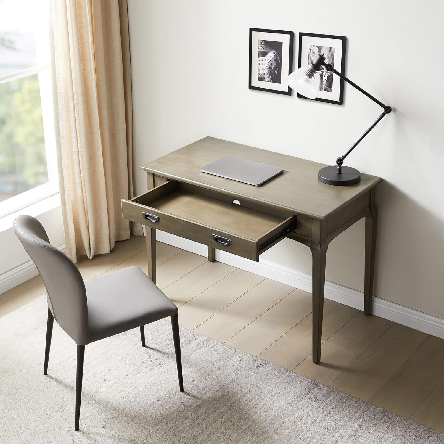 Leick Home Stratus Laptop Desk in Smoke Gray