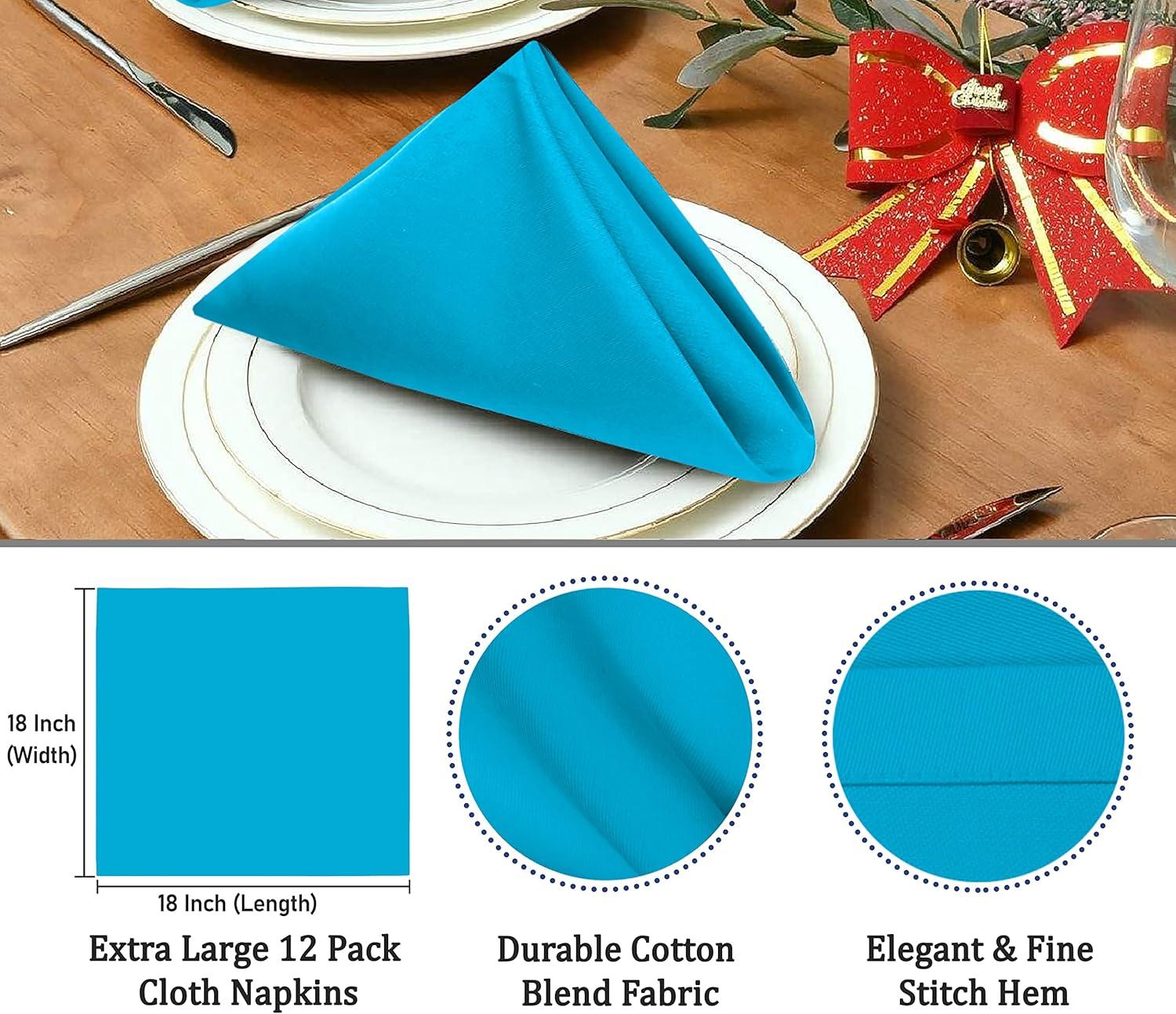 Poly Cotton Enrich Twill Cloth Napkins