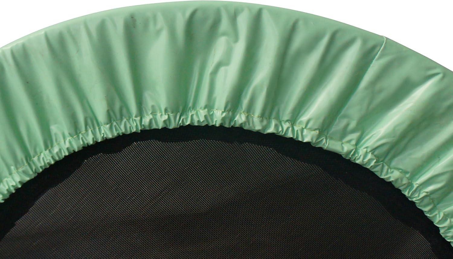 Machrus Upper Bounce Trampoline Spring Cover - Replacement Safety Pad for Trampolines Fits 38" Round Mini Rebounder Trampoline with 6 Legs - Green