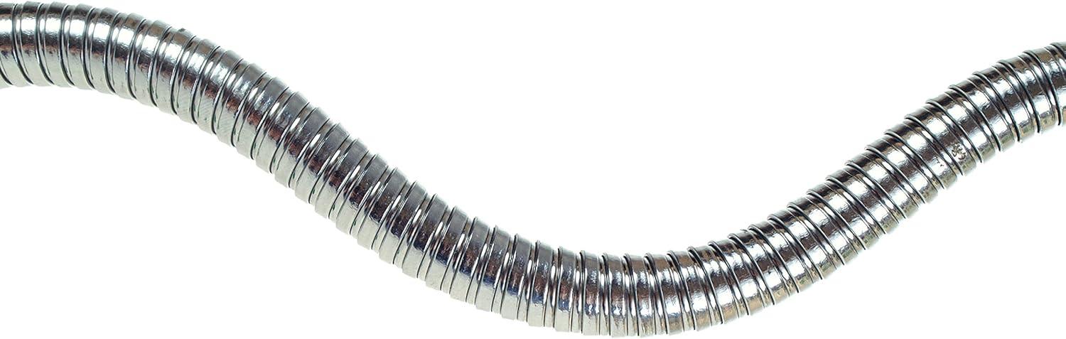 HotelSpa 5 to 7 Foot Extra Long Stretchable Stainless Steel Shower Hose Stretches to Your Needs!