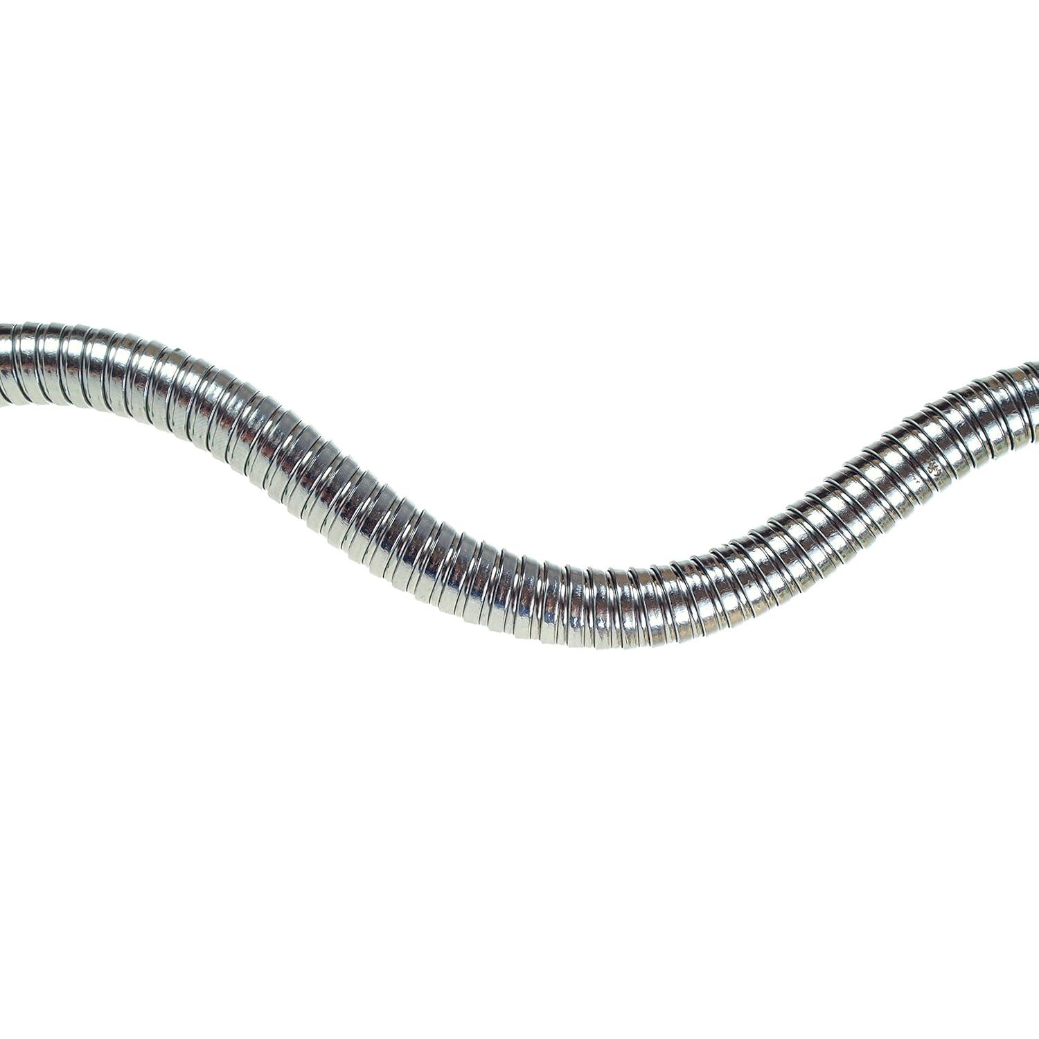 HotelSpa 5 to 7 Foot Extra Long Stretchable Stainless Steel Shower Hose Stretches to Your Needs!