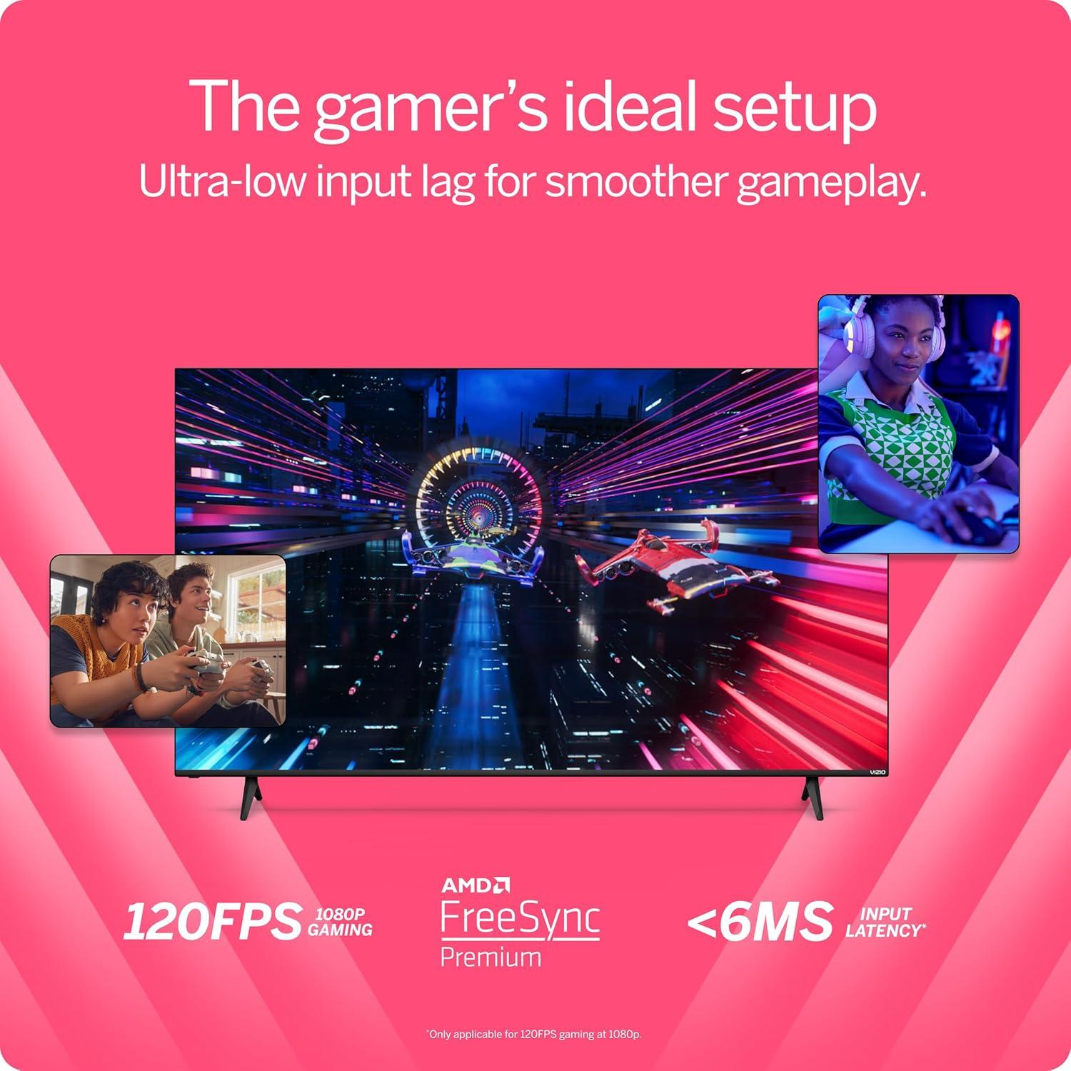 VIZIO 65" Class Quantum 4K QLED HDR Smart TV (NEW) M65Q6-L4