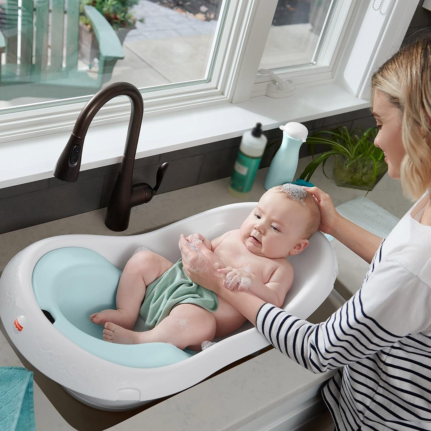 Fisher-Price 4-in-1 Sling 'n Seat Tub, Pacific Pebble