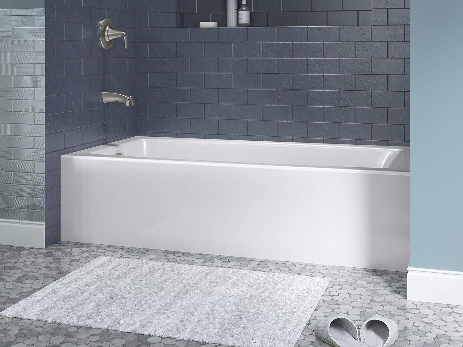 Entity 60" X 30" Alcove Bath with Integral Apron and Integral Flange