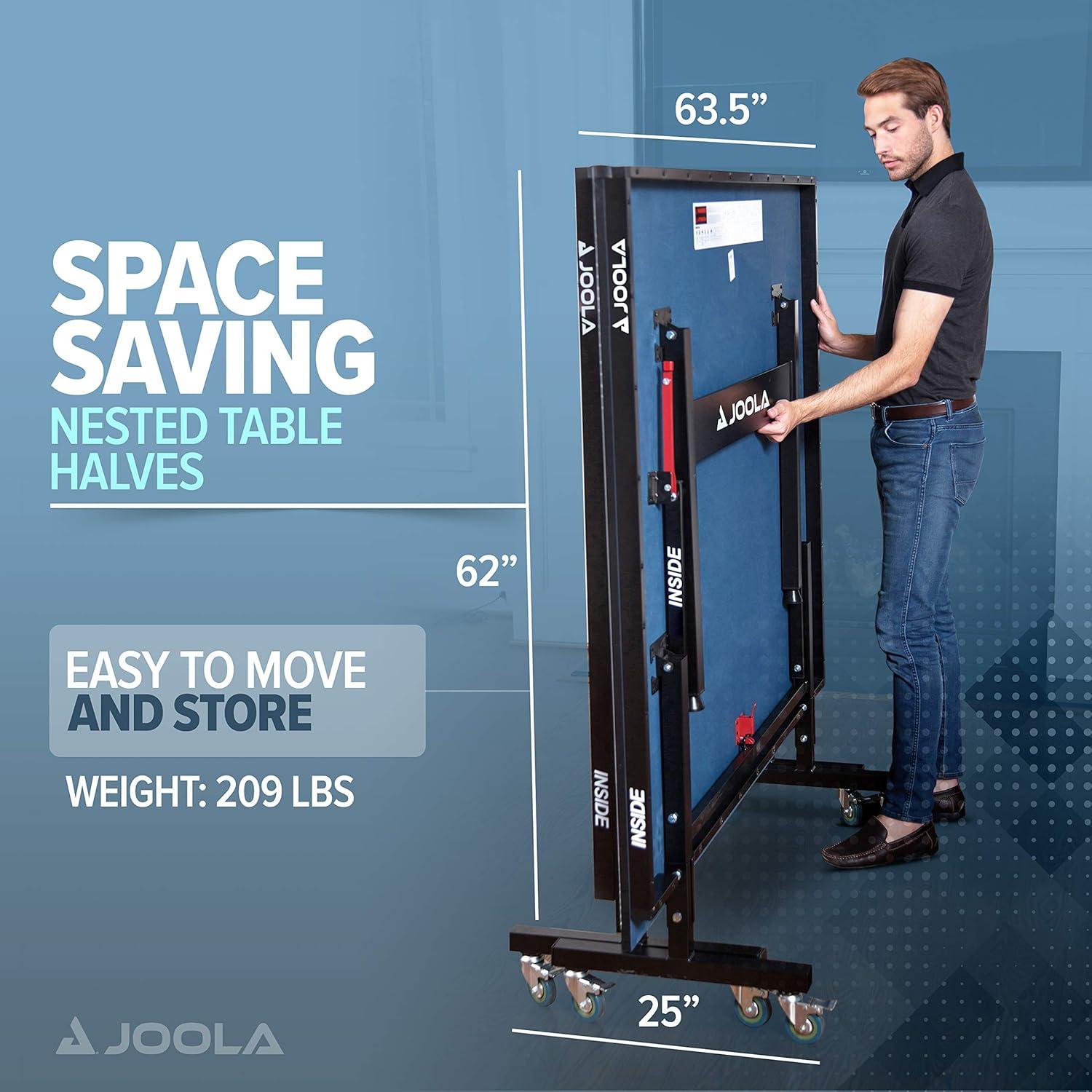 Professional Blue MDF Folding Table Tennis Table with Net