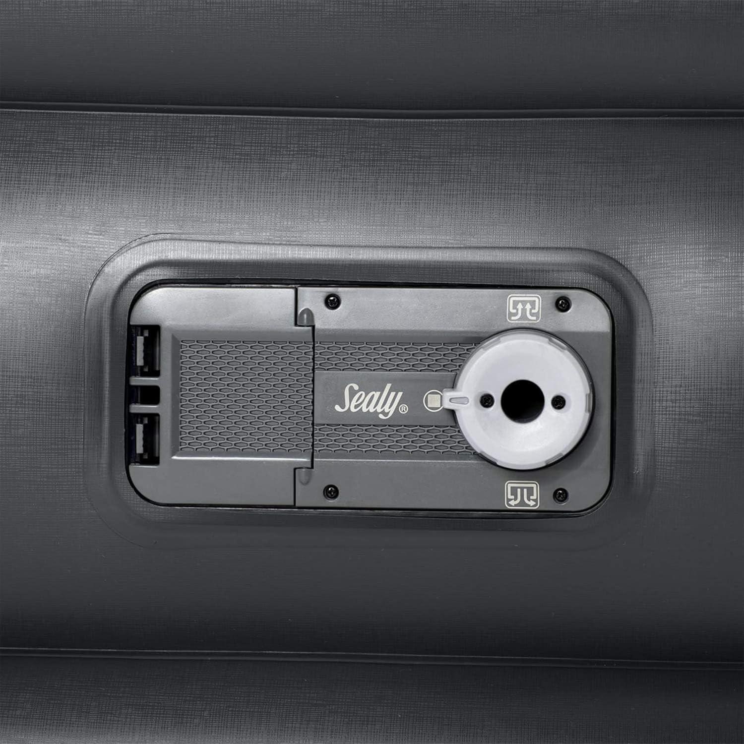 Bestway Sealy Tritech Inflatable Air Mattress Bed Queen 20" with Built-In AC Pump & Bag