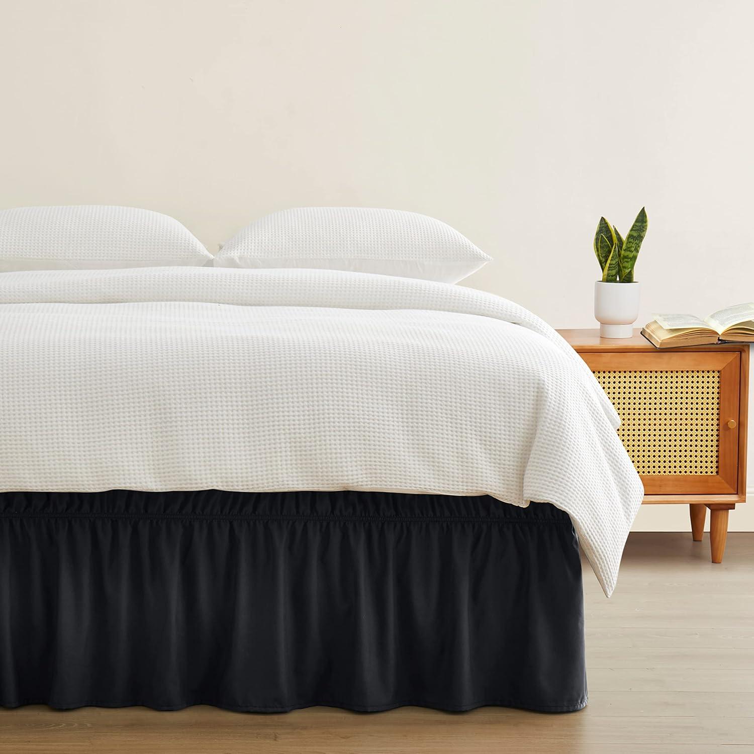 Bare Home Ruffled Wrap Around Bed Skirt