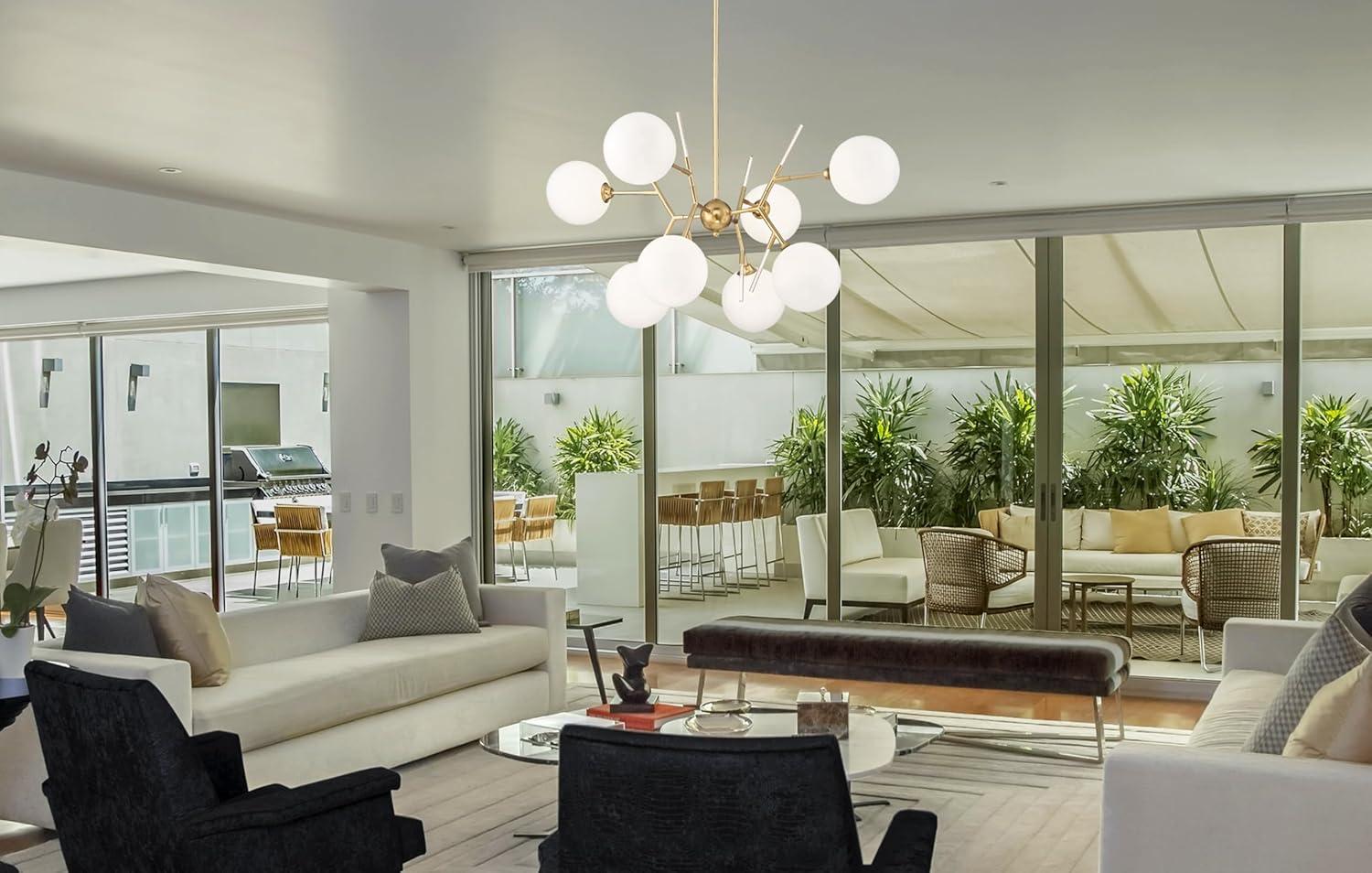 P1488-248-George Kovacs Lighting-8 Light Chandelier-36 Inches Wide by 26 Inches Tall -Traditional Installation