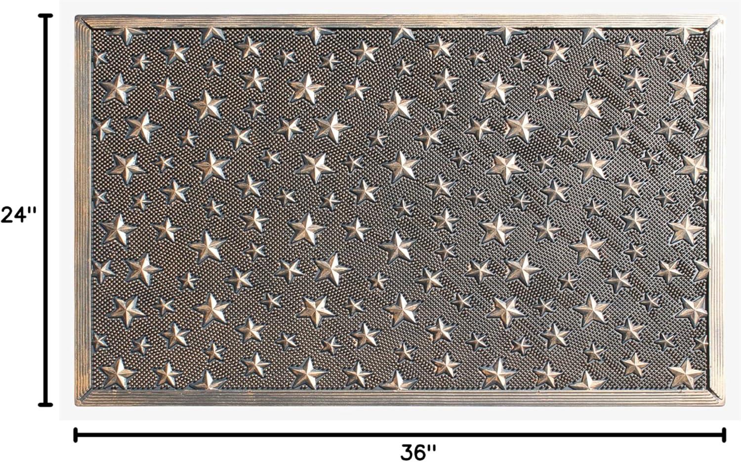 A1HC Good Luck Design Rubber Pin Welcome Door Mats 24"x36" for Outdoor Entrance, Fun Designed Doormat, Welcome Mats for Front Door Non-Slip Backing Rubber Doormat for Indoor Outdoor Use