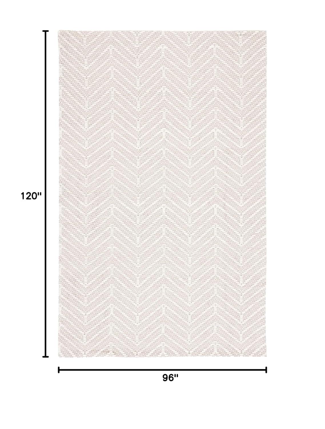 Marbella MRB324 Hand Woven Indoor Area Rug - Ivory/Beige - 8'x10' - Safavieh