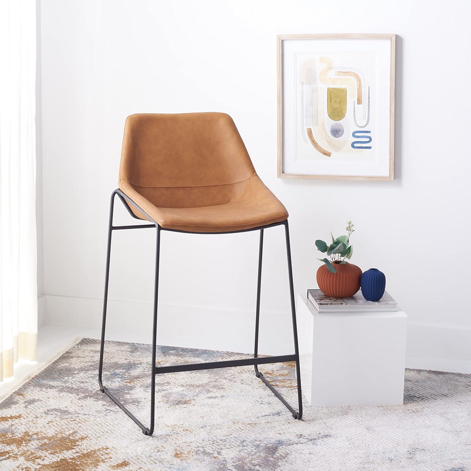 Alexis Mid Century Counter Stool  - Safavieh