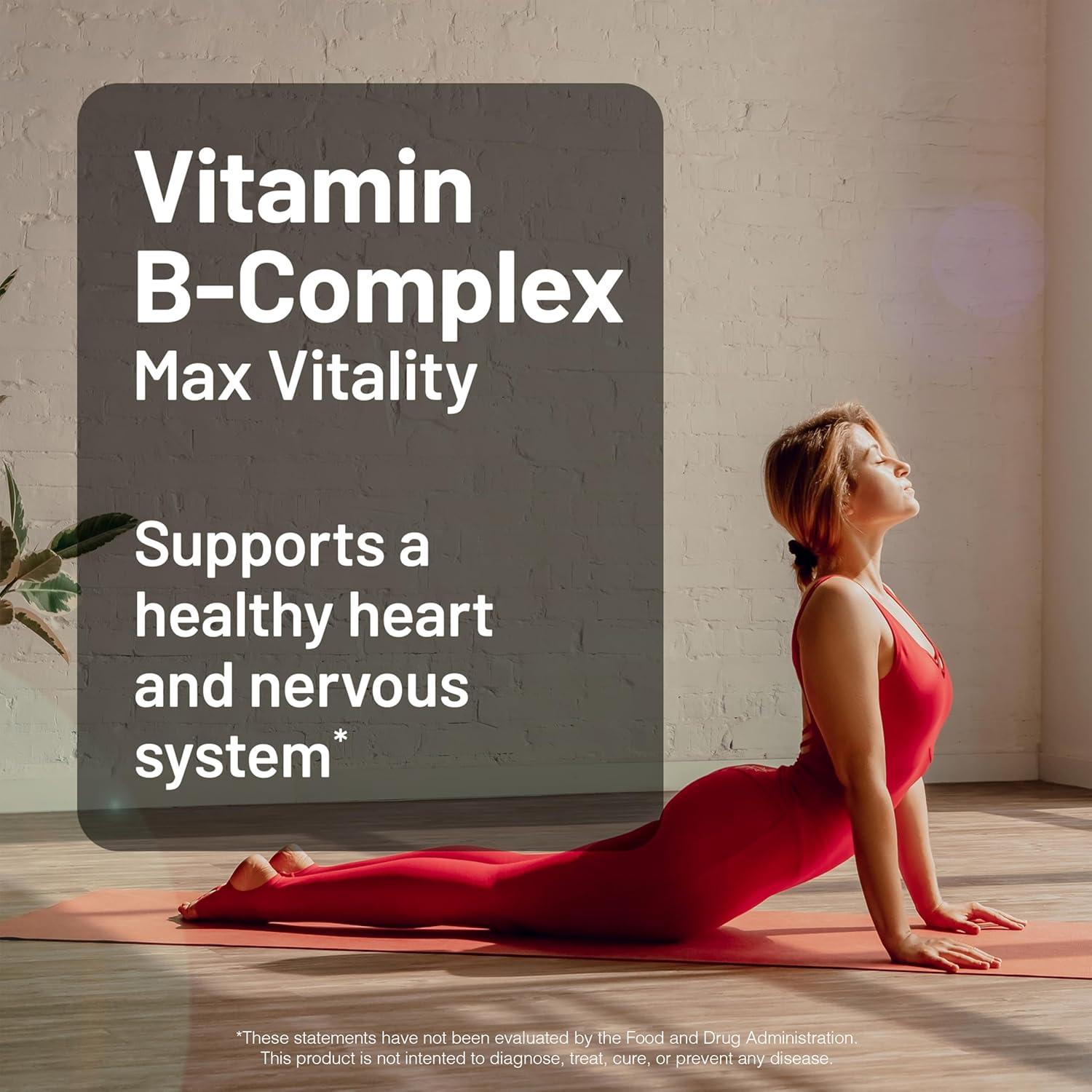 NatureWise Vitamin B Complex - Gluten-Free, Non-GMO - 150 Softgels[150-Day Supply]