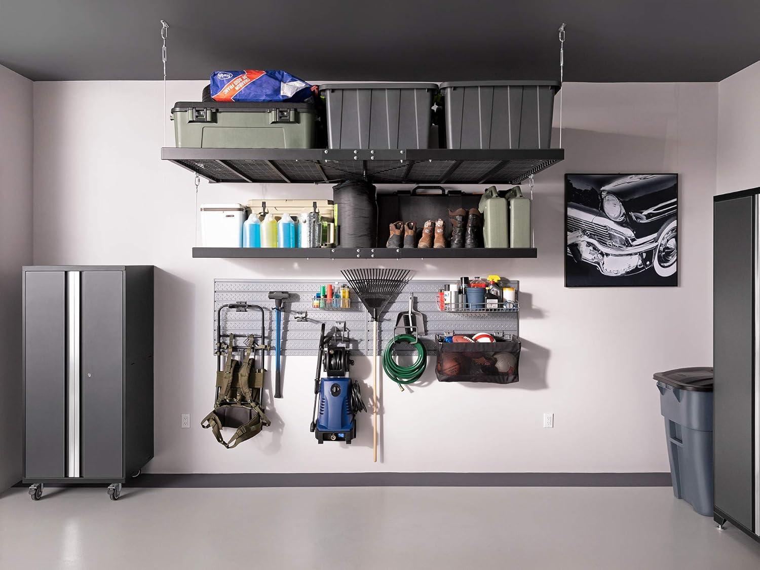 NewAge Products Pro Series 2 ft. x 4 ft. Wall Mounted Steel Shelf