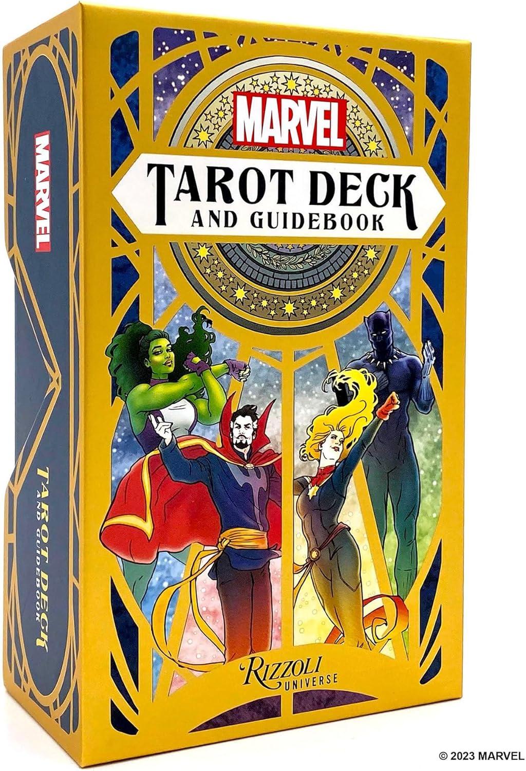 Marvel Tarot Deck and Guidebook - by  Syndee Barwick (Hardcover)