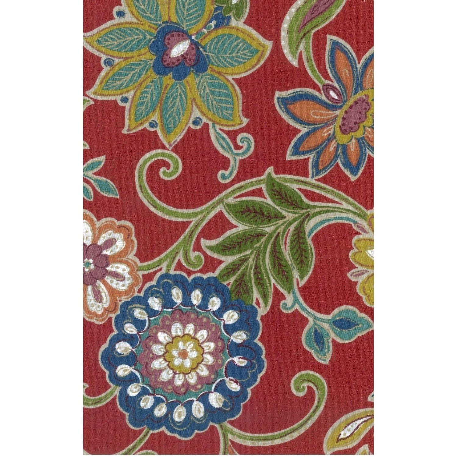 Blazing Needles 16-inch Spun Polyester Patterned Outdoor Round Tufted Chair Cushions (Set of 2)