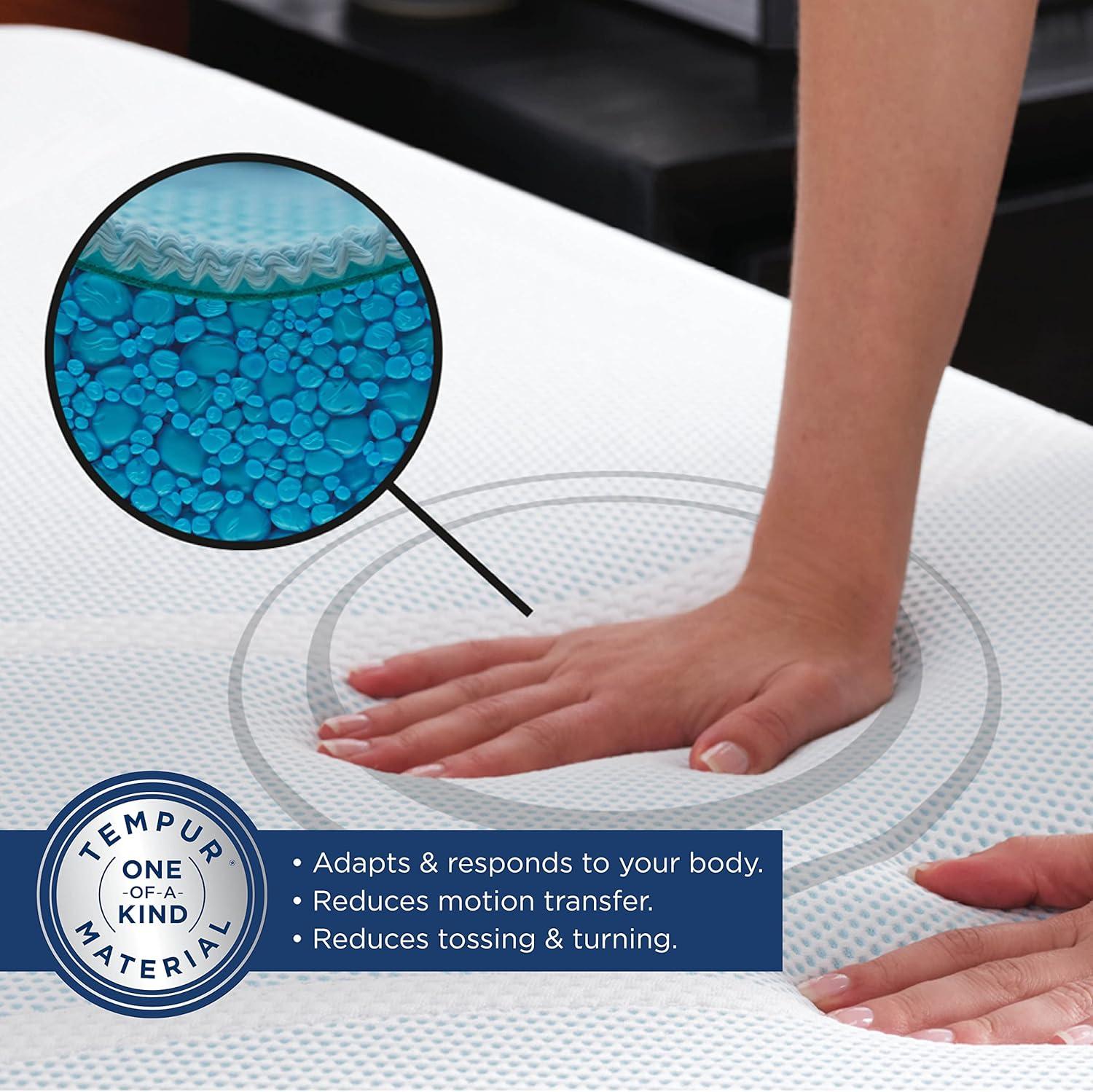 Cooling 3-Inch Full Memory Foam Mattress Topper with Washable Cover