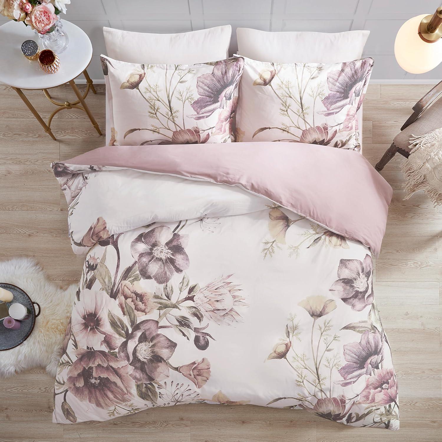 Madison Park Cassandra 3 Piece Cotton Duvet Cover Set & Reviews | Wayfair