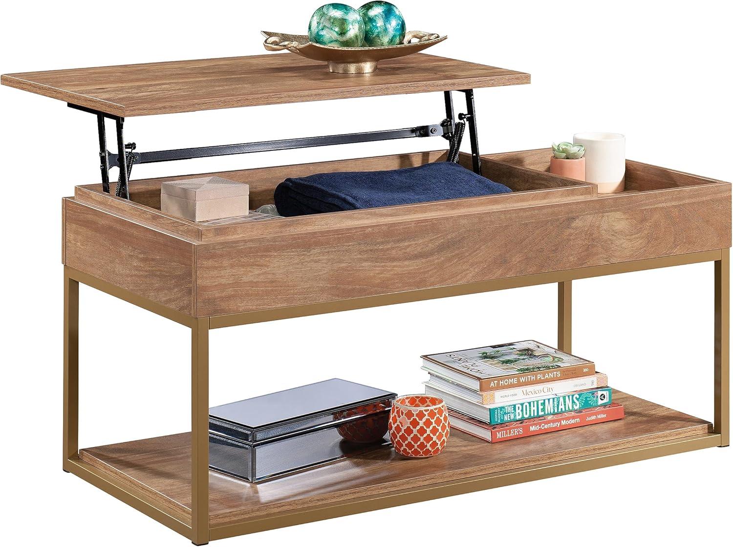 Sindoori Mango Lift-Top Rectangular Coffee Table with Storage