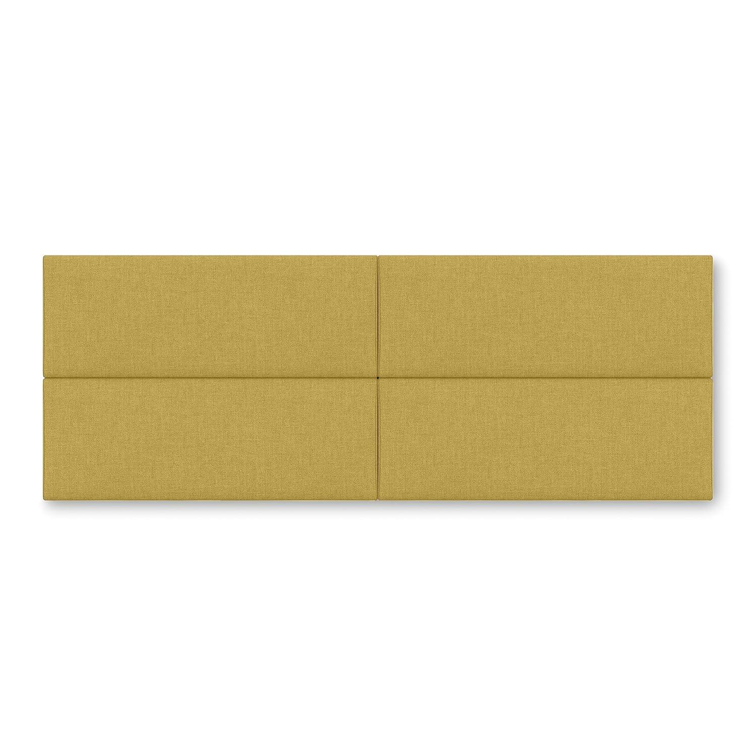 Panelist Modern Padded Headboard - Set of Wall Mounted Panels