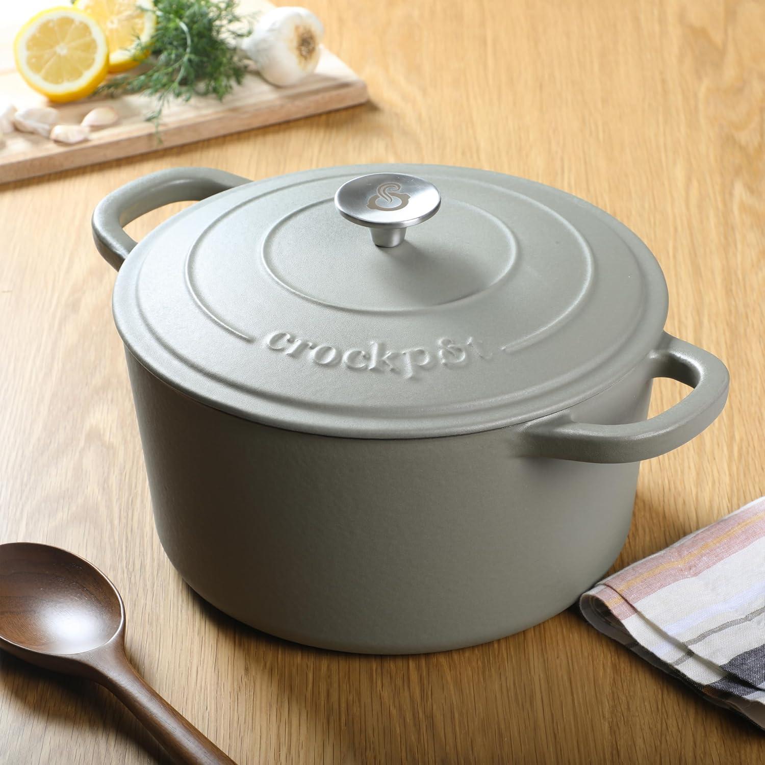 Crock-pot Crock-Pot Artisan Non-Stick Cast Iron Round Dutch Oven