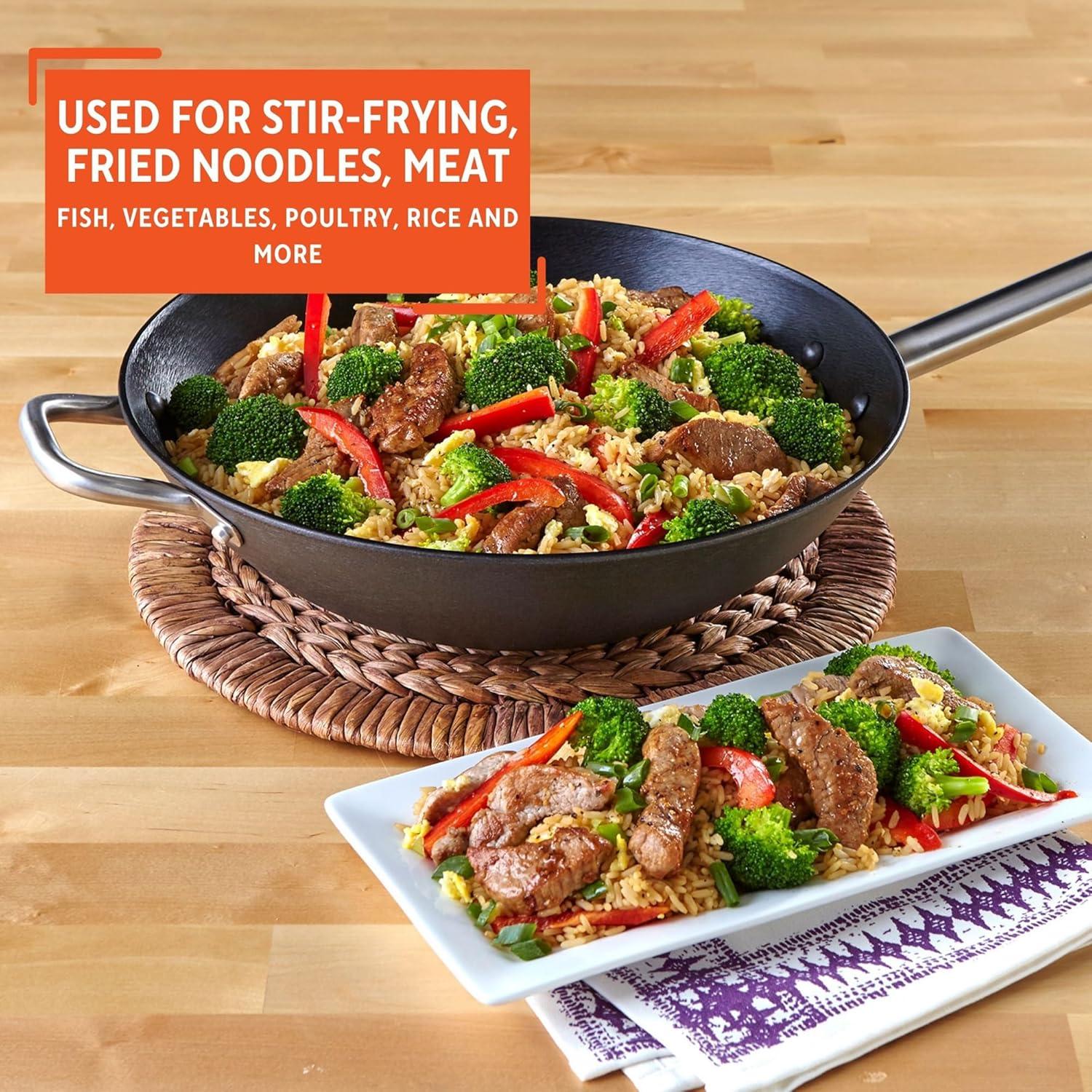 IMUSA 14'' Non-Stick Wok