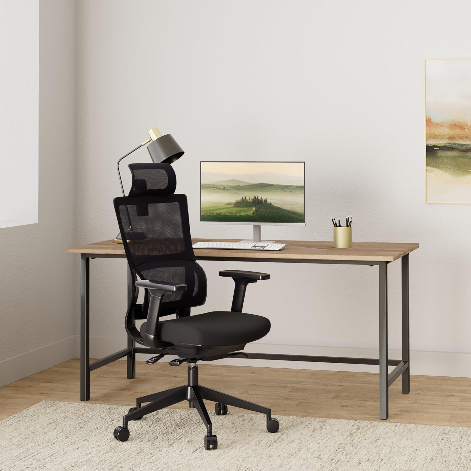 Rayon / Viscose Task Chair with Headrest