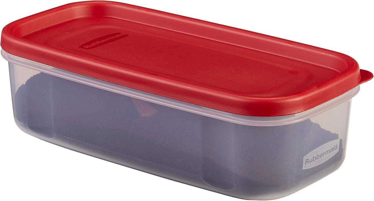 Rubbermaid Modular Food Storage Canister 5C, Red