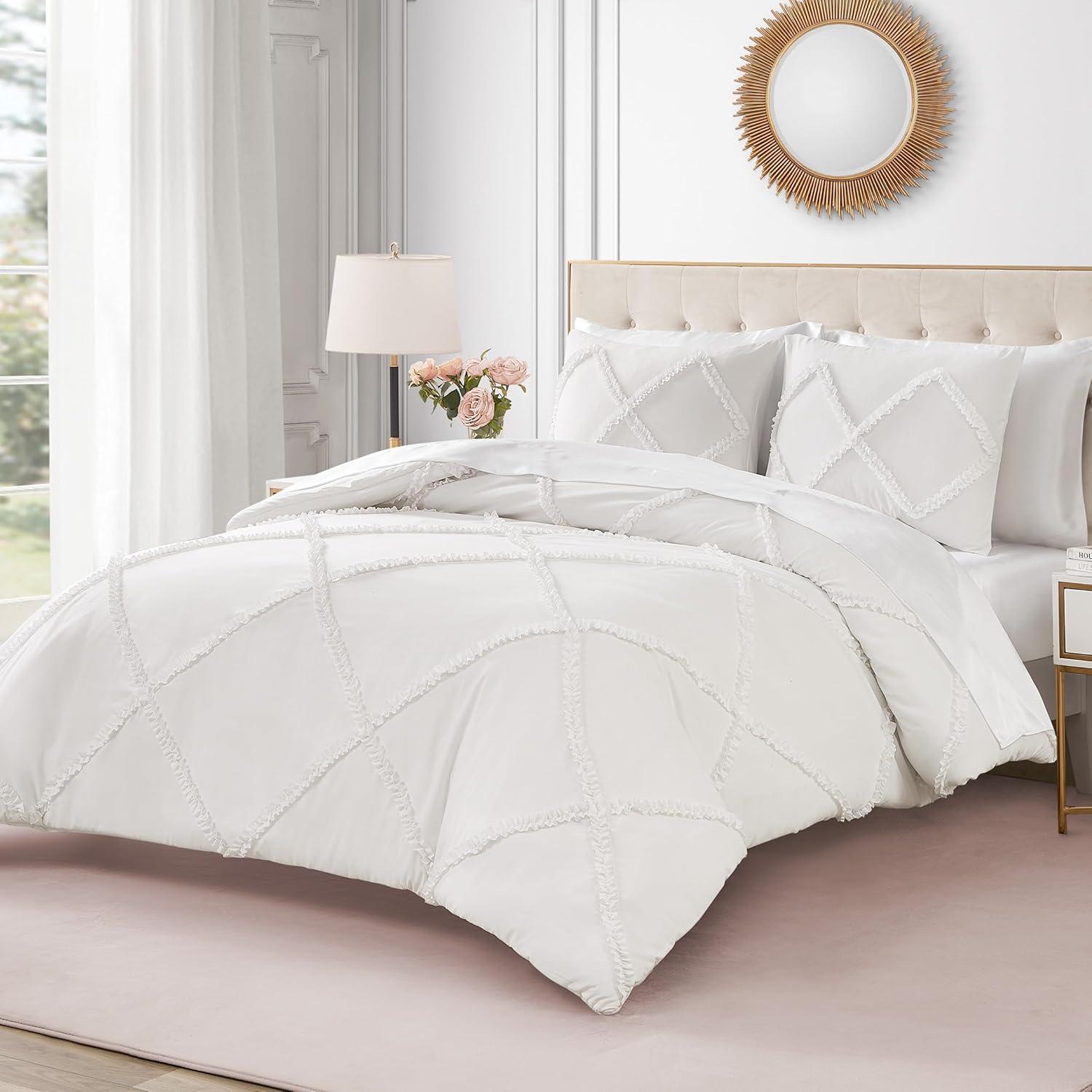 Juicy Couture Juicy Couture Diamond Ruffle Reversible Comforter & Shams Bedding Sets