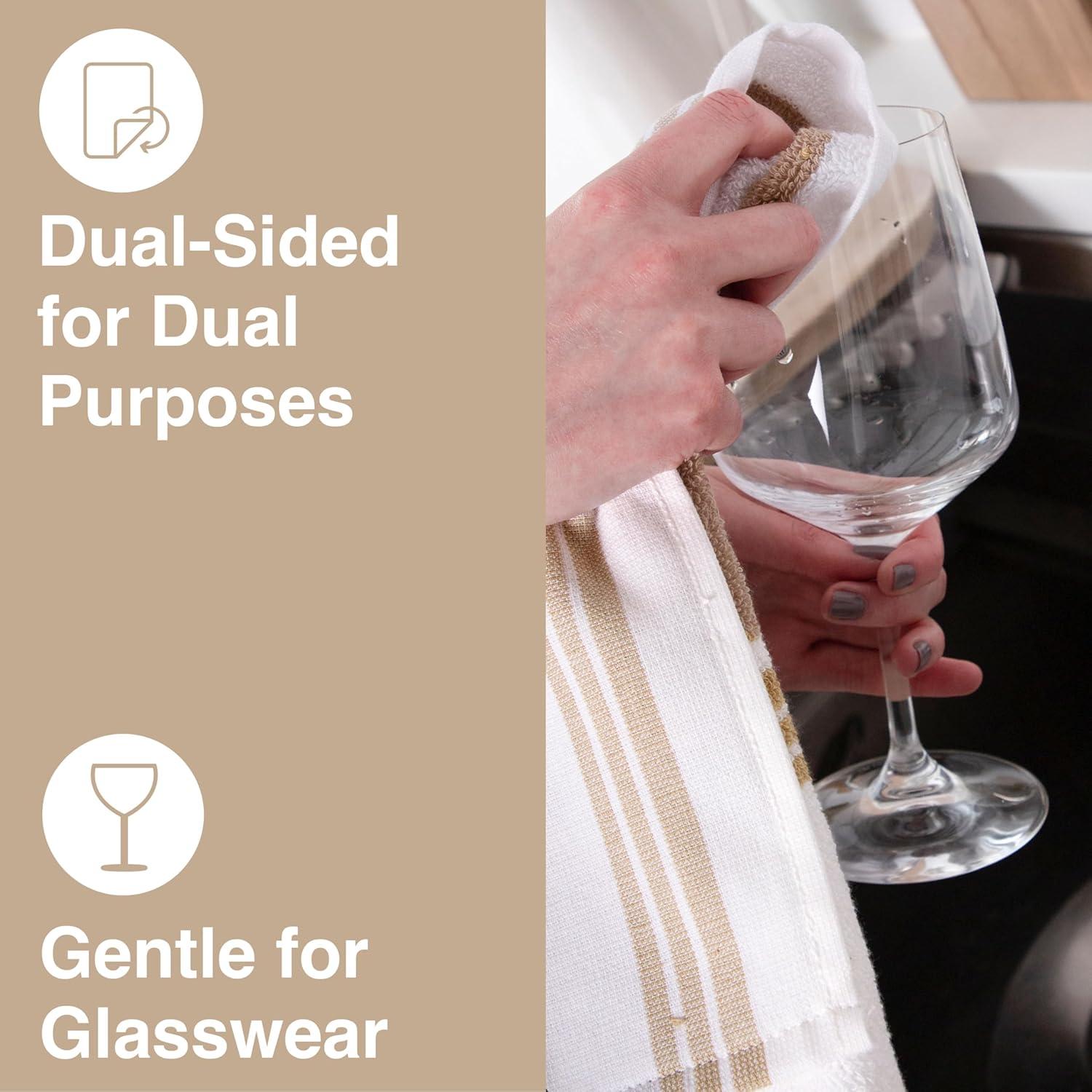 All-Clad Dual Striped Tea Towel