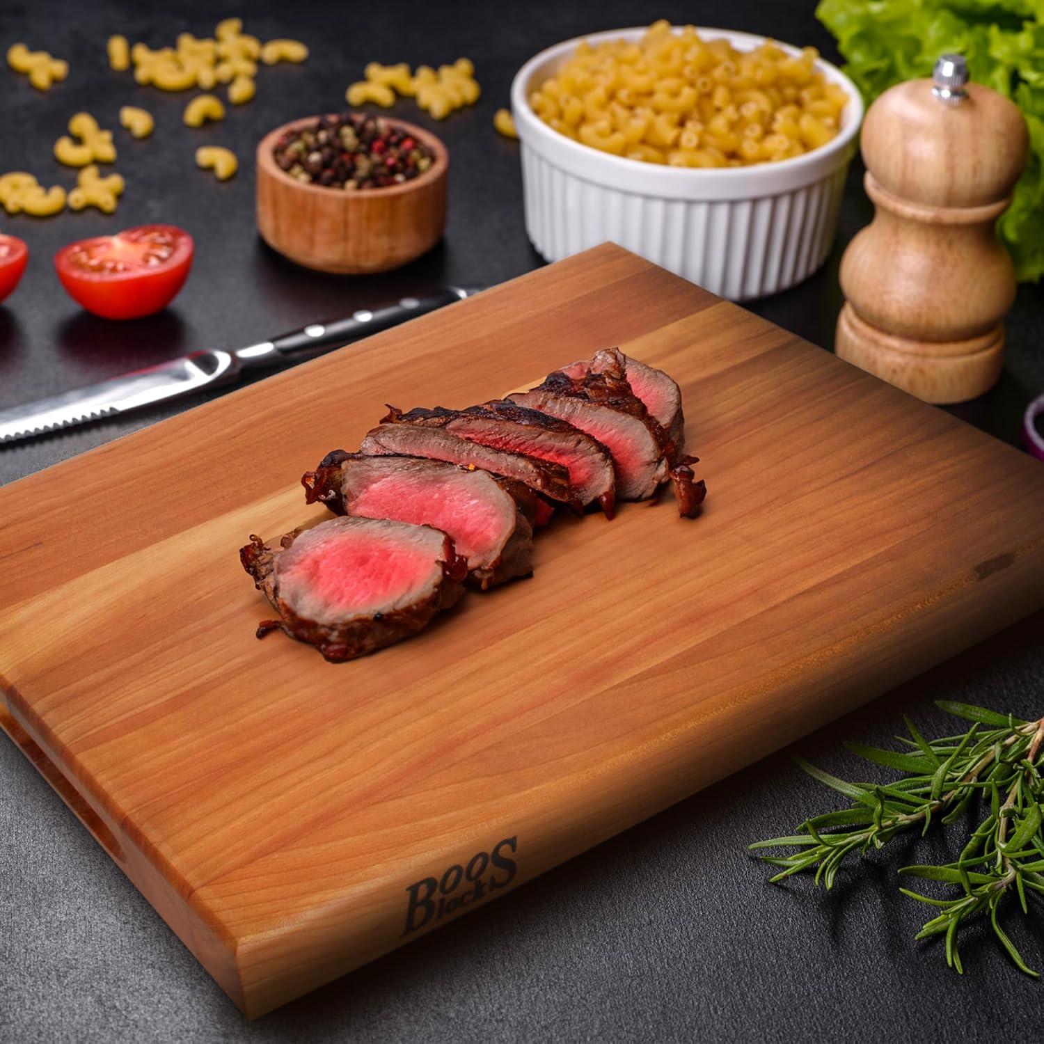 John Boos 18"x12" Reversible Cherry Cutting Board