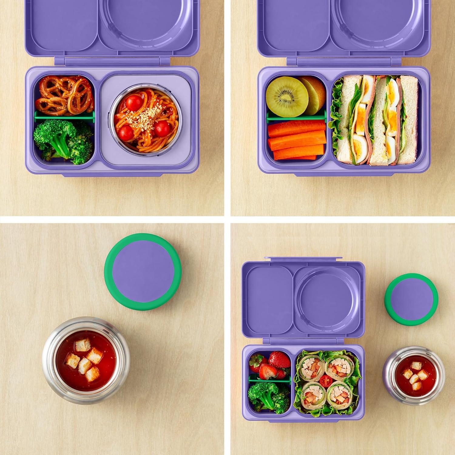 Galaxy Purple Insulated Stainless Steel Bento Lunch Box