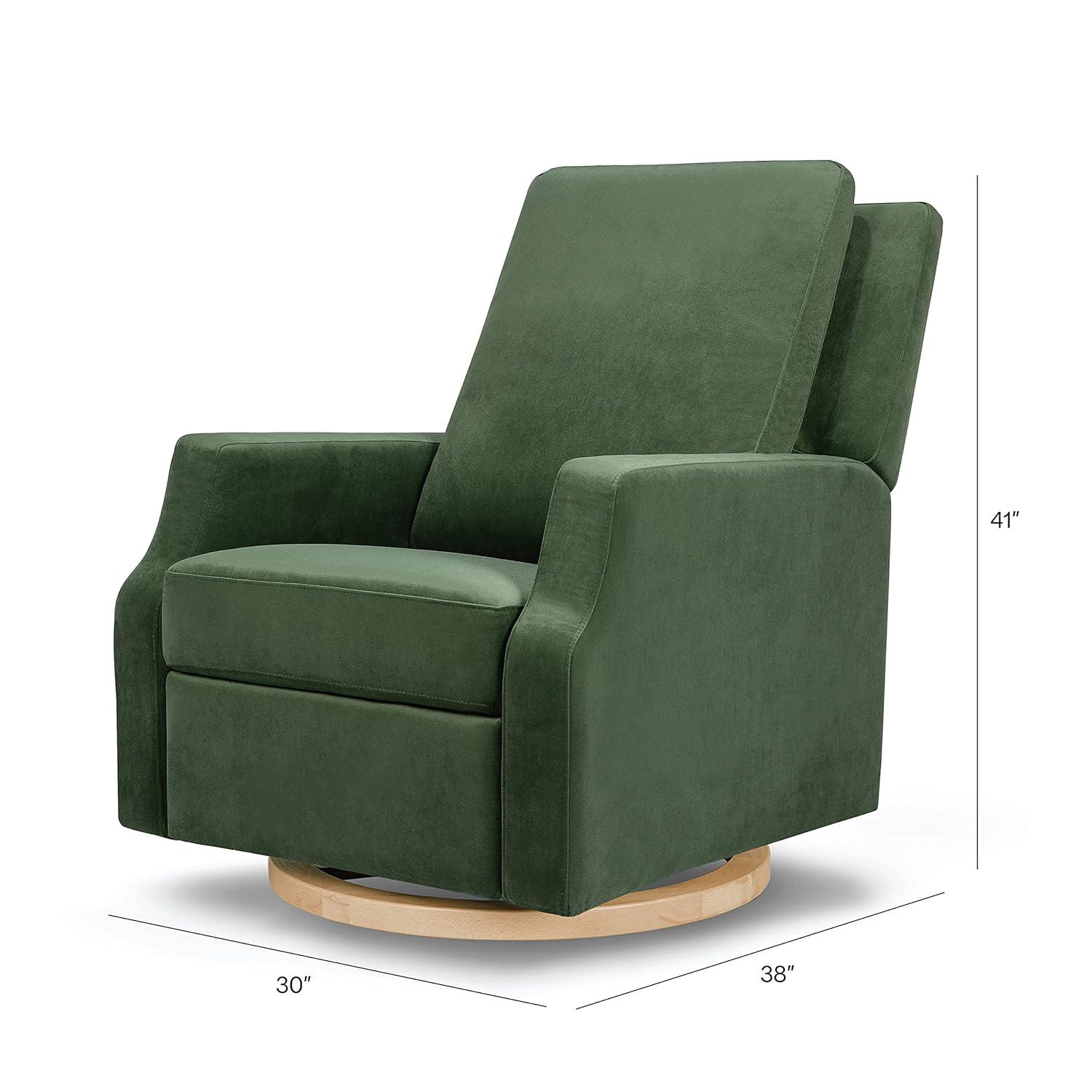 Crewe Upholstered Swivel Reclining Glider