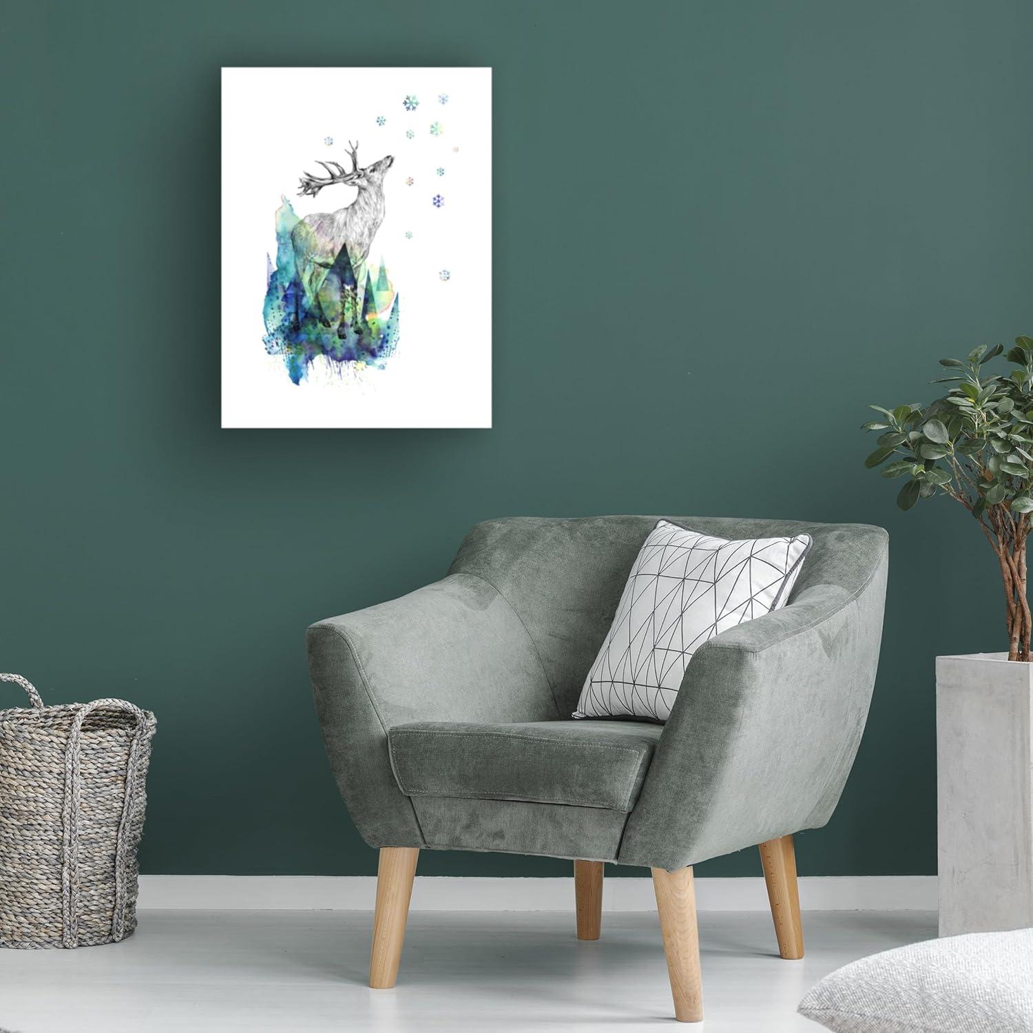 Kokoma 'Winter forest' Canvas Art