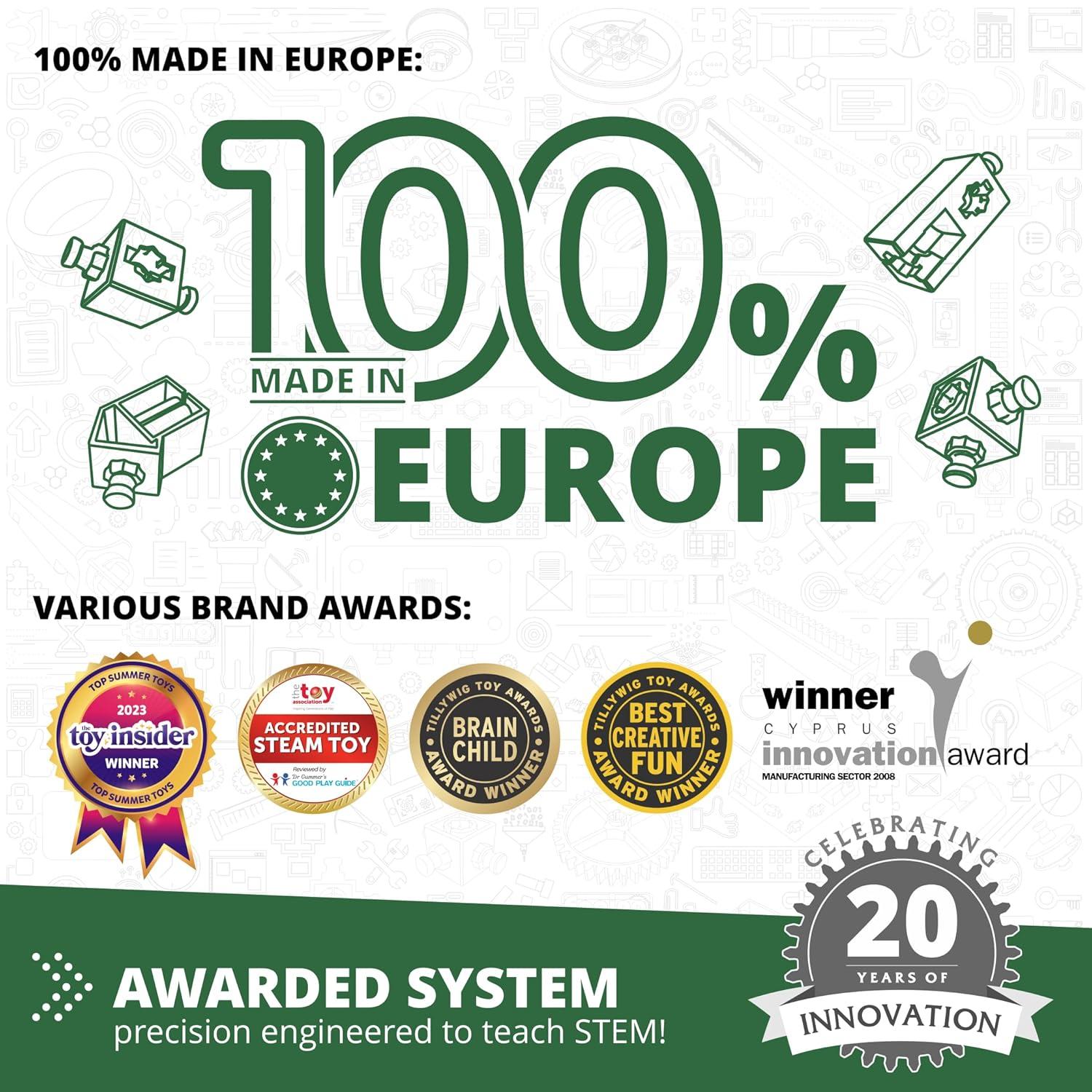 Engino- STEM Toys, Construction Toys for Kids 9+, Botanic Laboratory