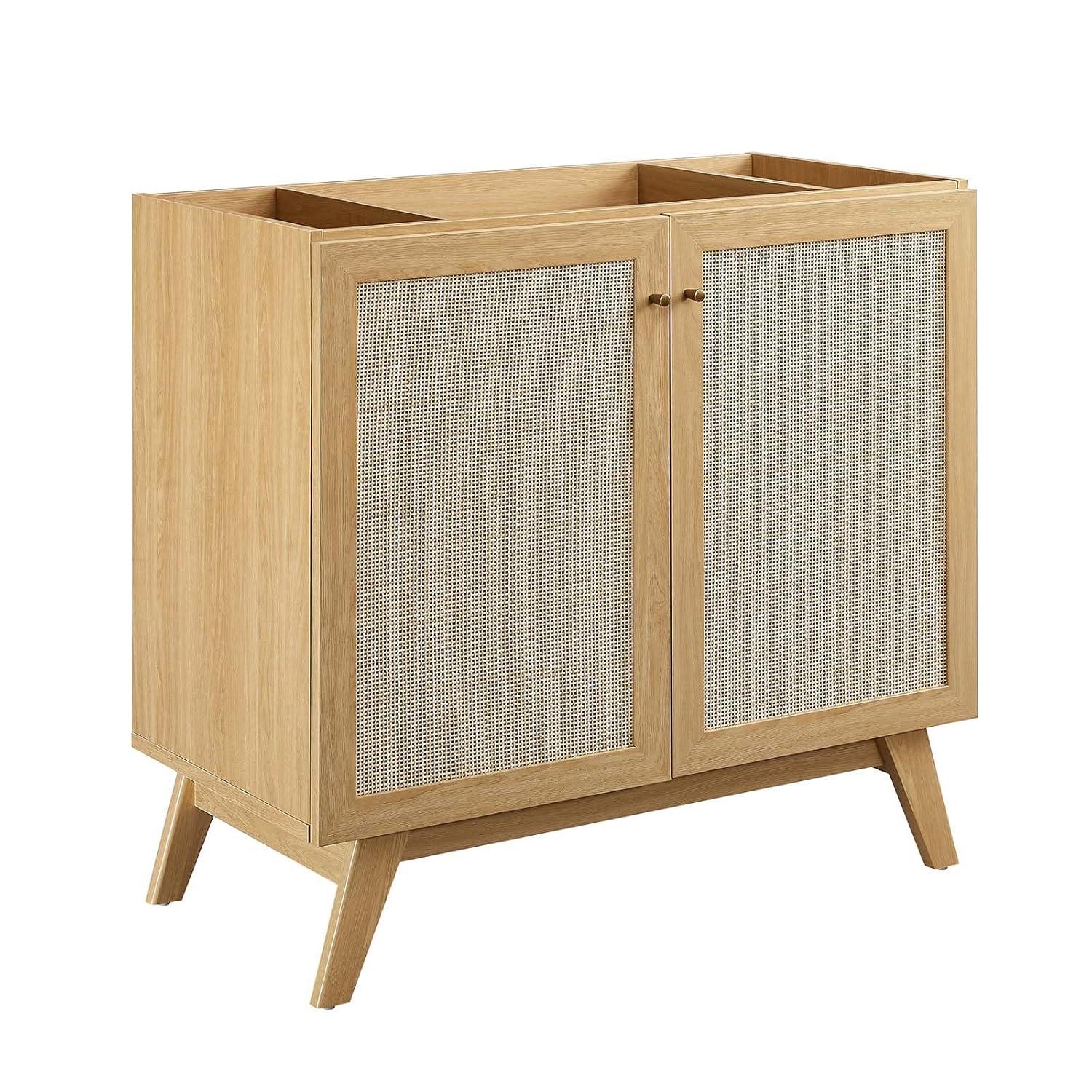 Modway Modway Soma 36'' Free Standing Single Bathroom Vanity with Manufactured Wood Top