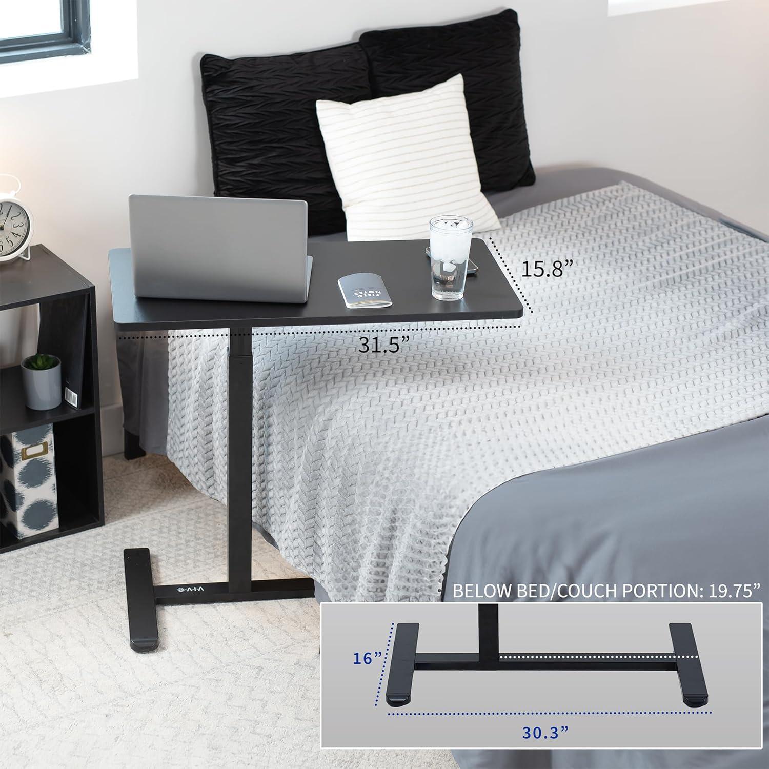 Vivo 26.4'' H x 31.5'' W Laptop Cart