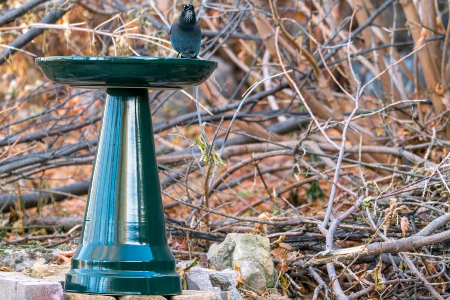 Ohio Stoneware Bird Bath