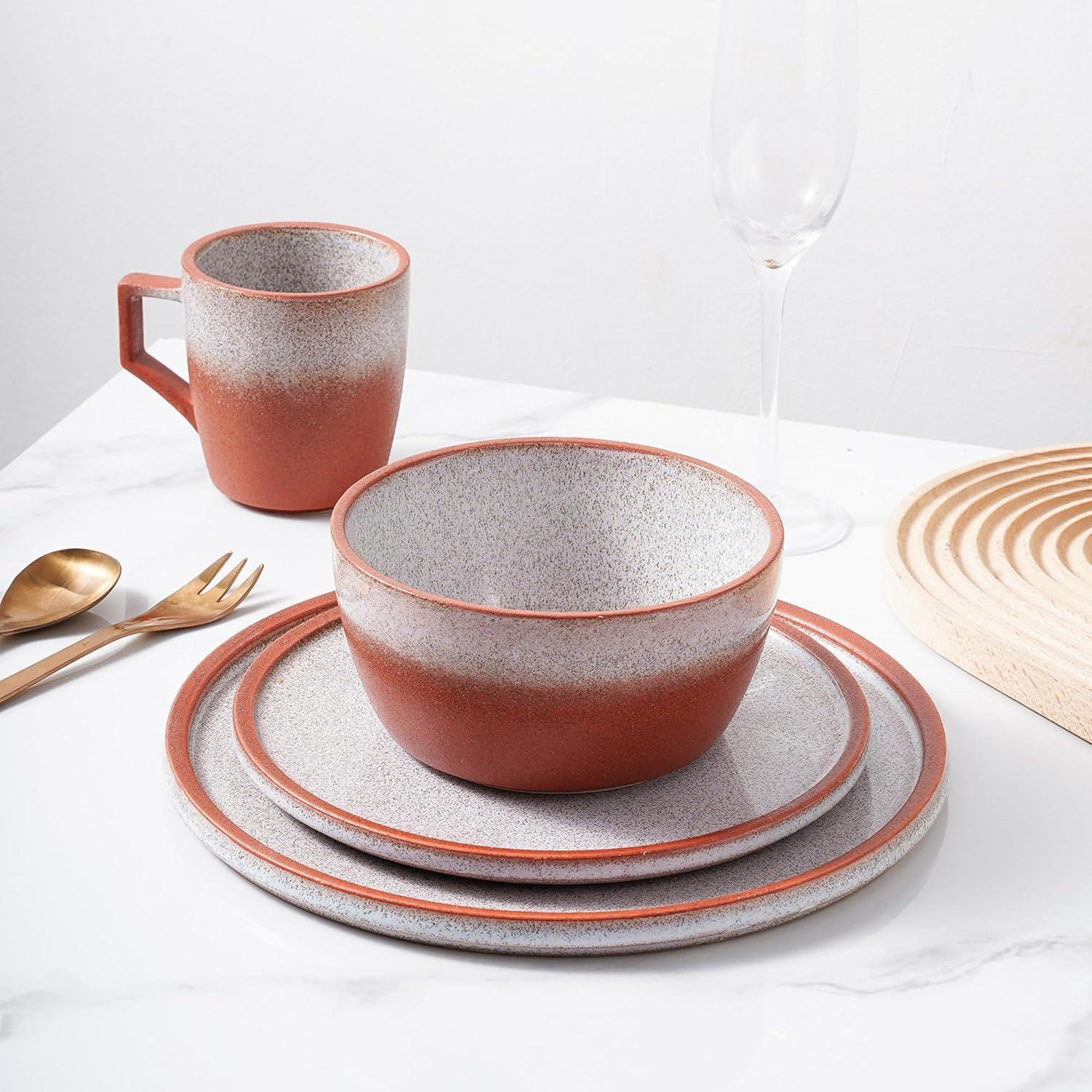 Stone Lain Tina 32-Piece Dinnerware Set Stoneware