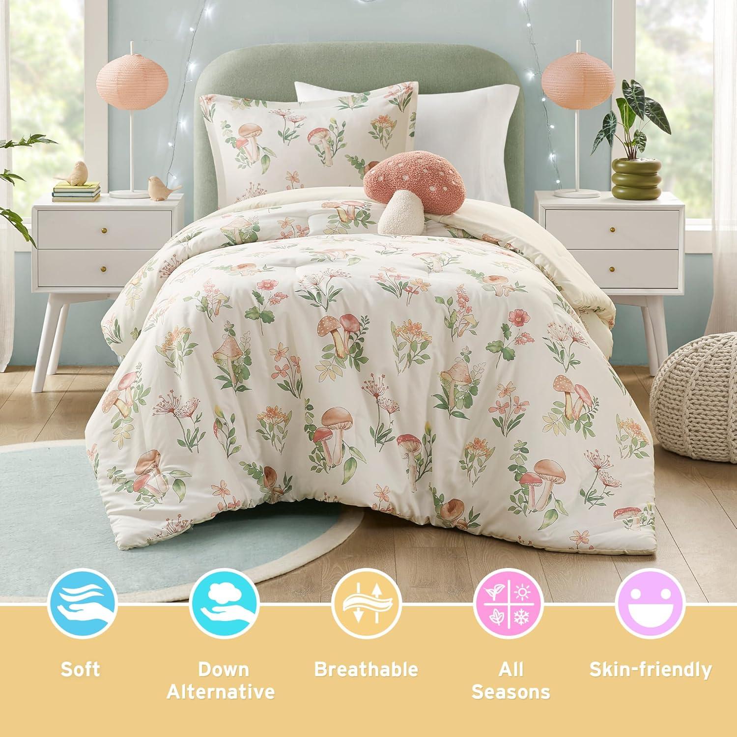 Mushroom Garden Comforter Set