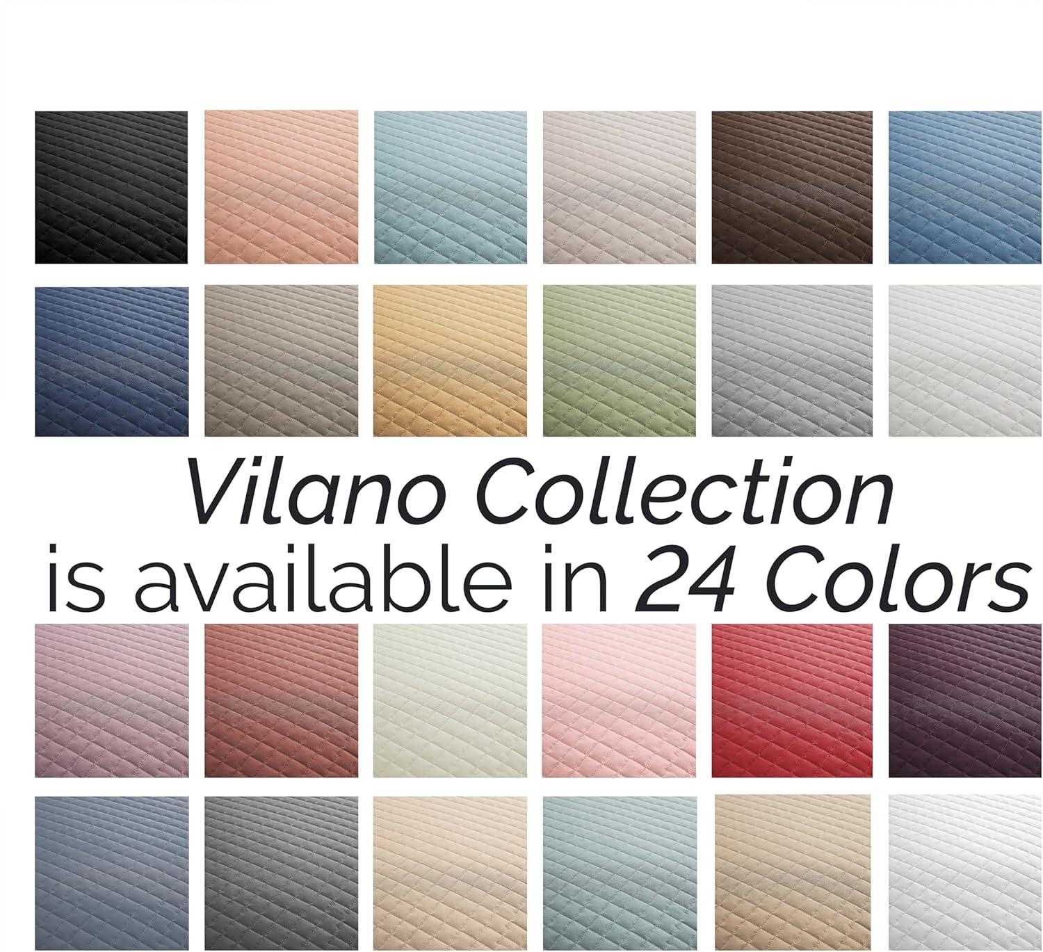 Southshore Fine Living, Inc. Pillow Shams King Size Set of 2, Large 20"x36" Sage Green Pillow Covers for King Size Pillows, Luxury Quilted Sham Covers to Complement Home Decor, Sage Green